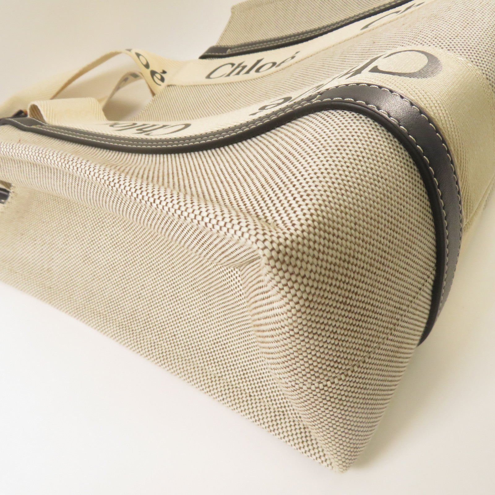 Chloe 帆布Tote Bag手挽袋米色