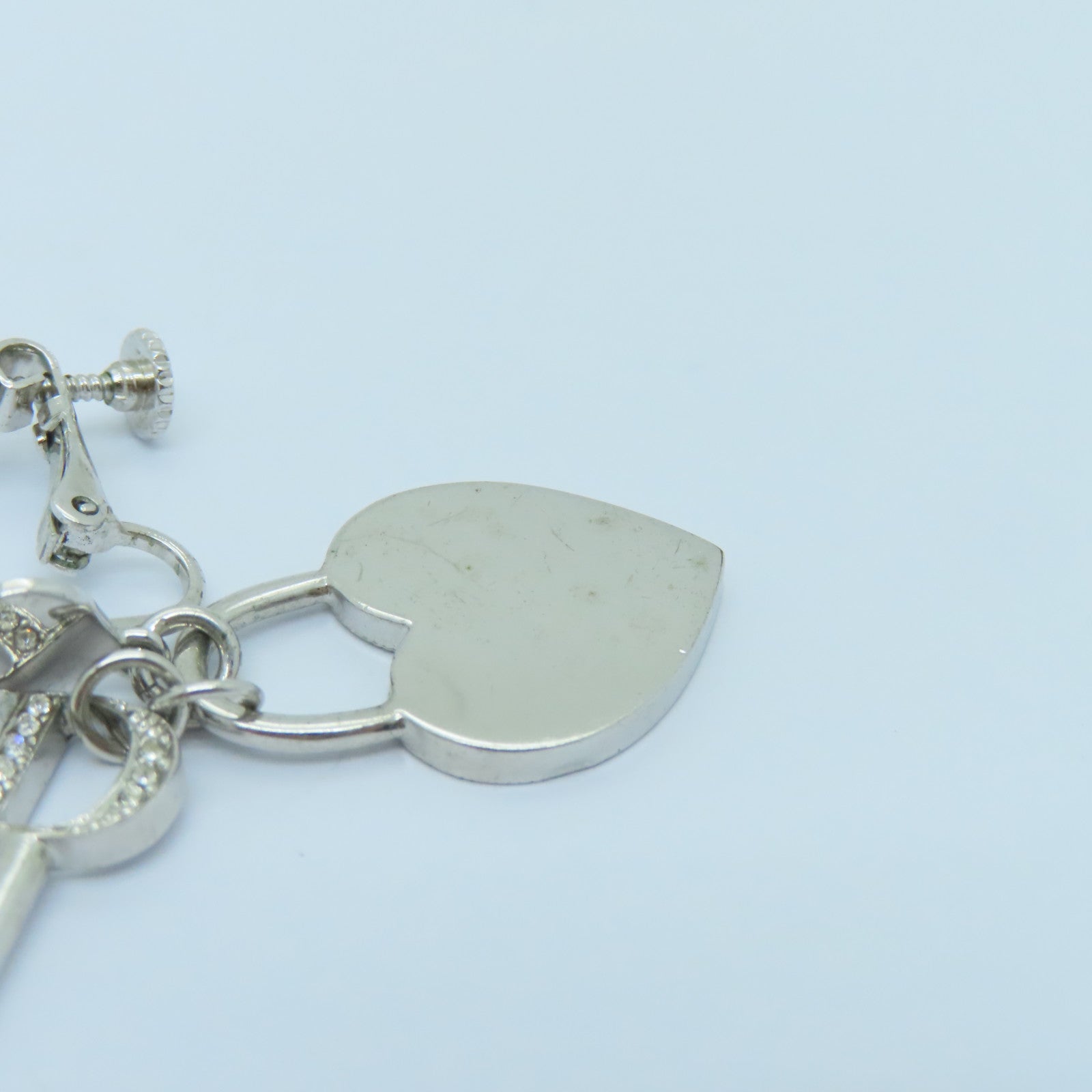 Dior 金屬Earrings耳環銀色