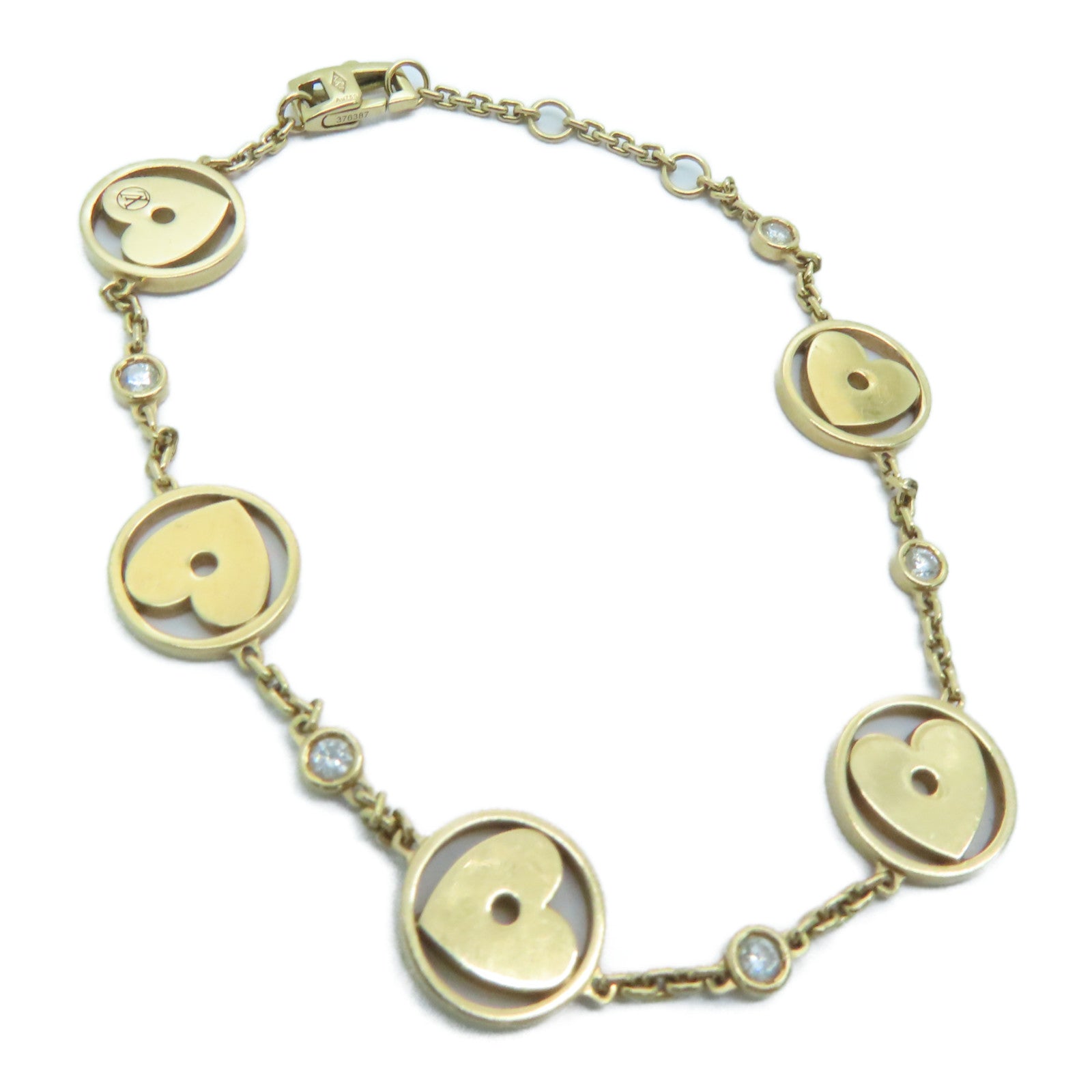 LOUIS VUITTON 【激減優惠】18K玫瑰金5P Dia Bracelet手鏈
