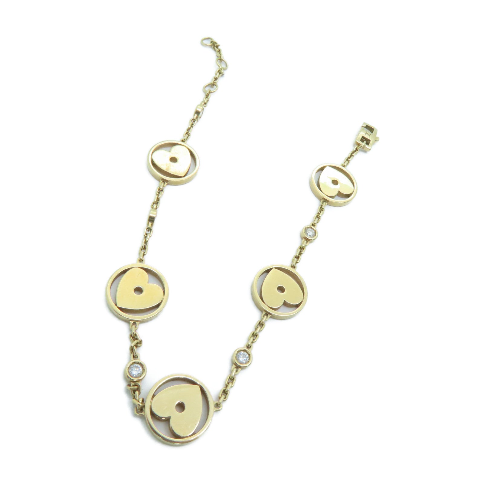 LOUIS VUITTON 【激減優惠】18K玫瑰金5P Dia Bracelet手鏈