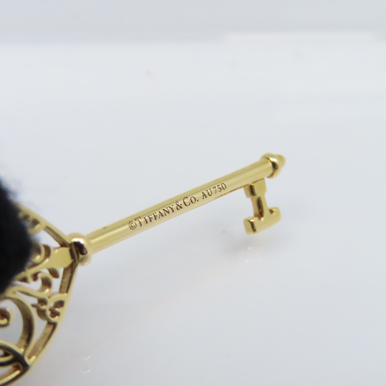 TIFFANY＆CO 18K玫瑰金Meart Enchut Kay項鍊