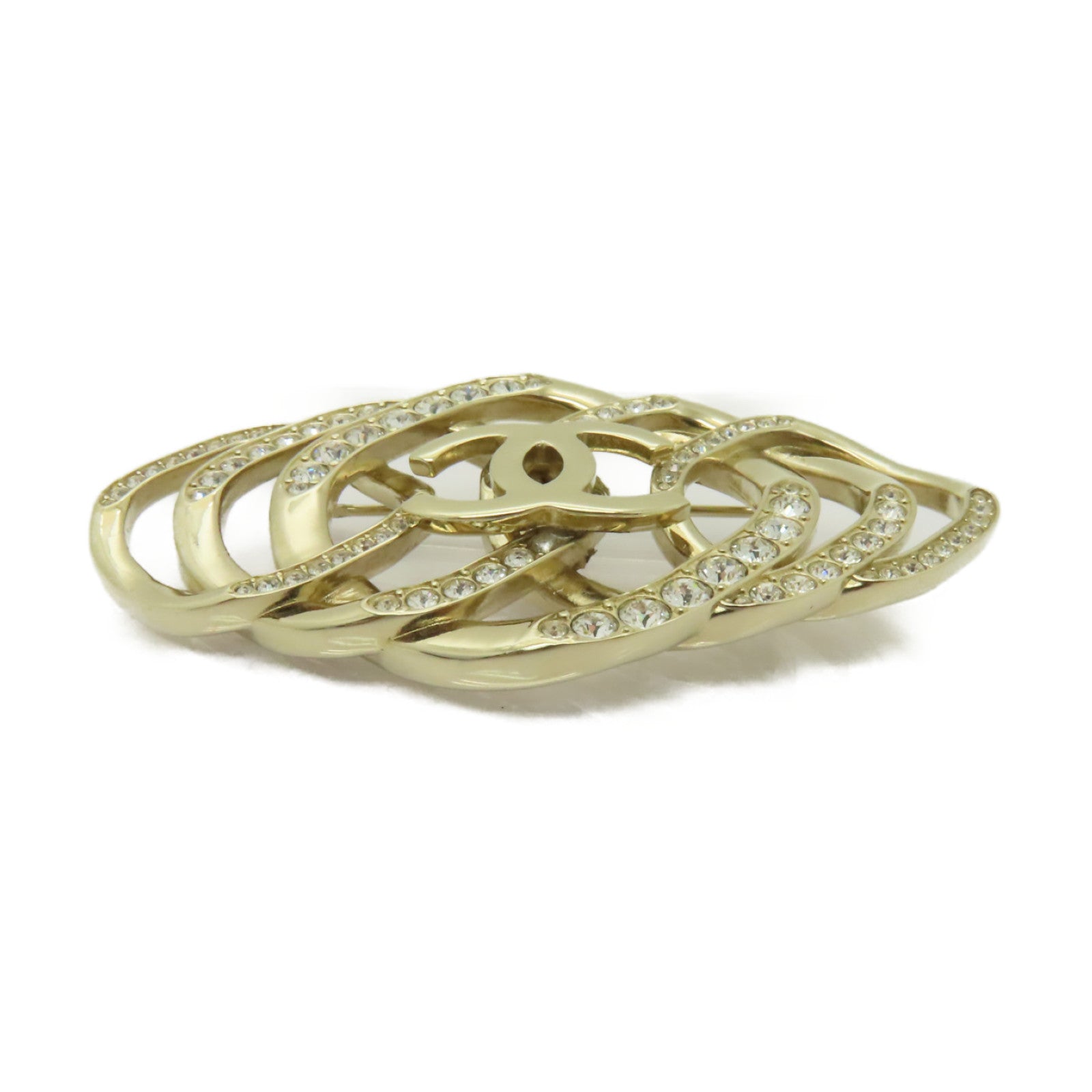 CHANEL 金屬Brooch胸針金色/銀色