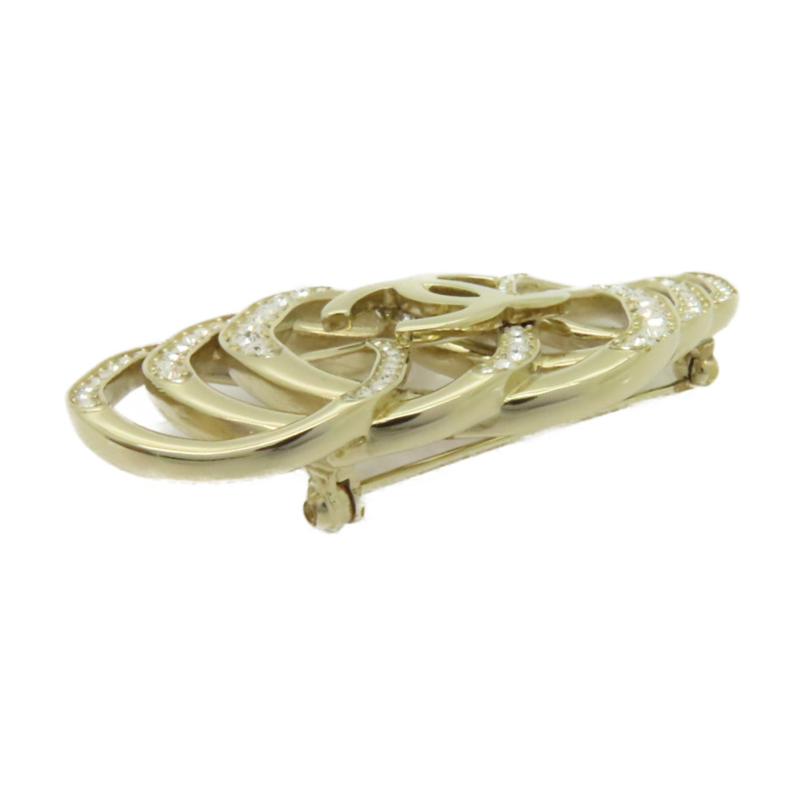 CHANEL 金屬Brooch胸針金色/銀色