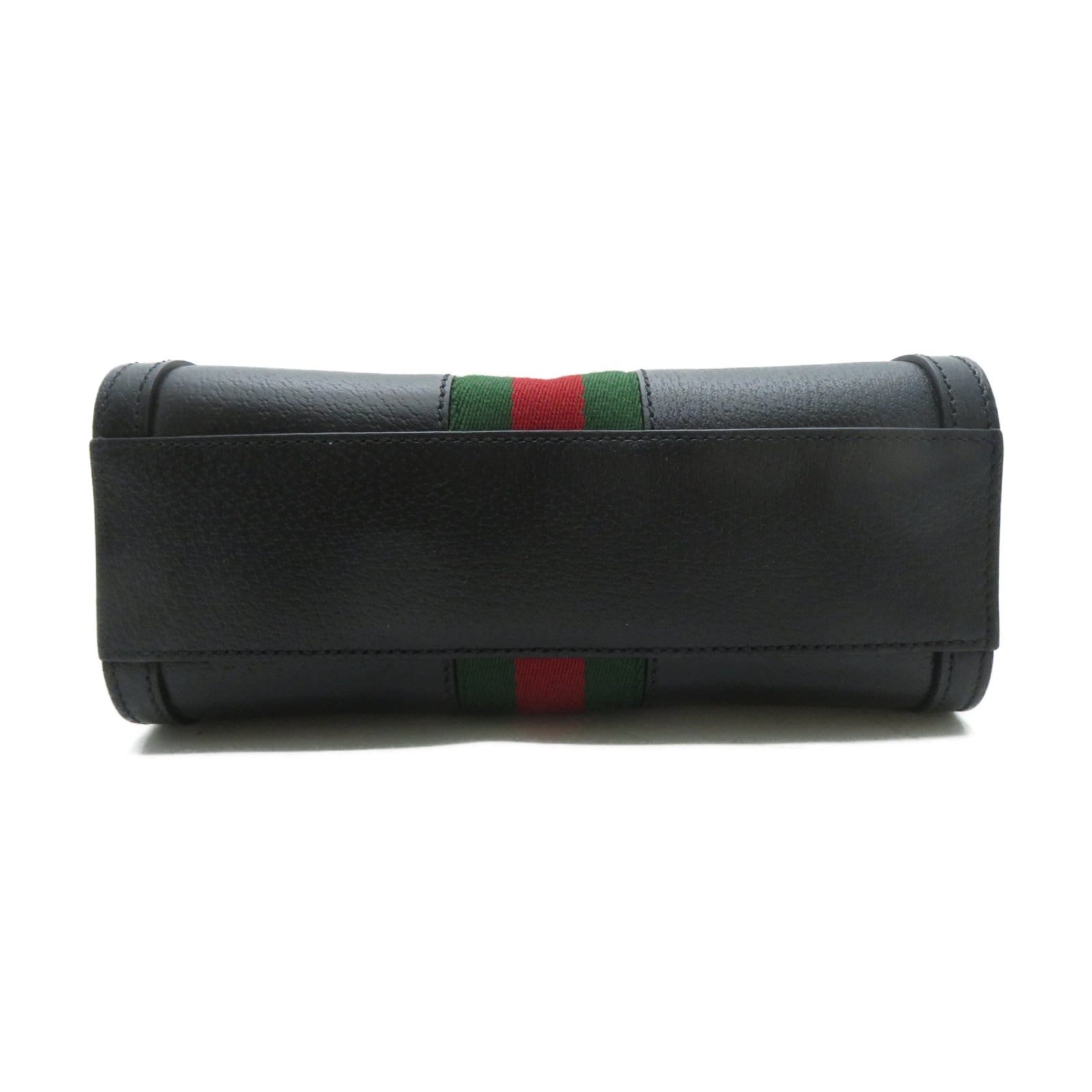 GUCCI 牛皮皮革Ophidia金扣手挽肩背兩用袋黑色