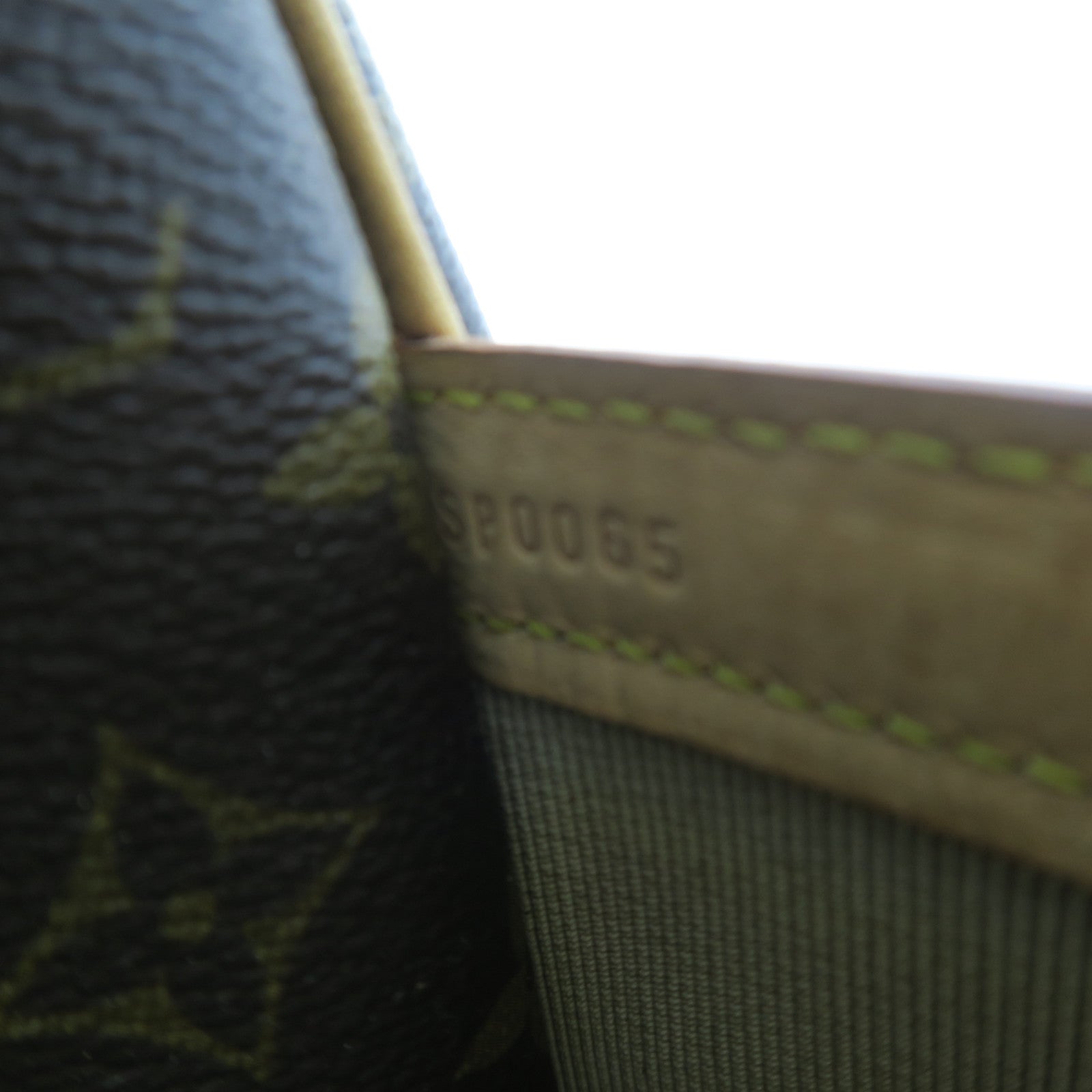 LOUIS VUITTON Monogram Reporter GM金扣肩背袋啡色
