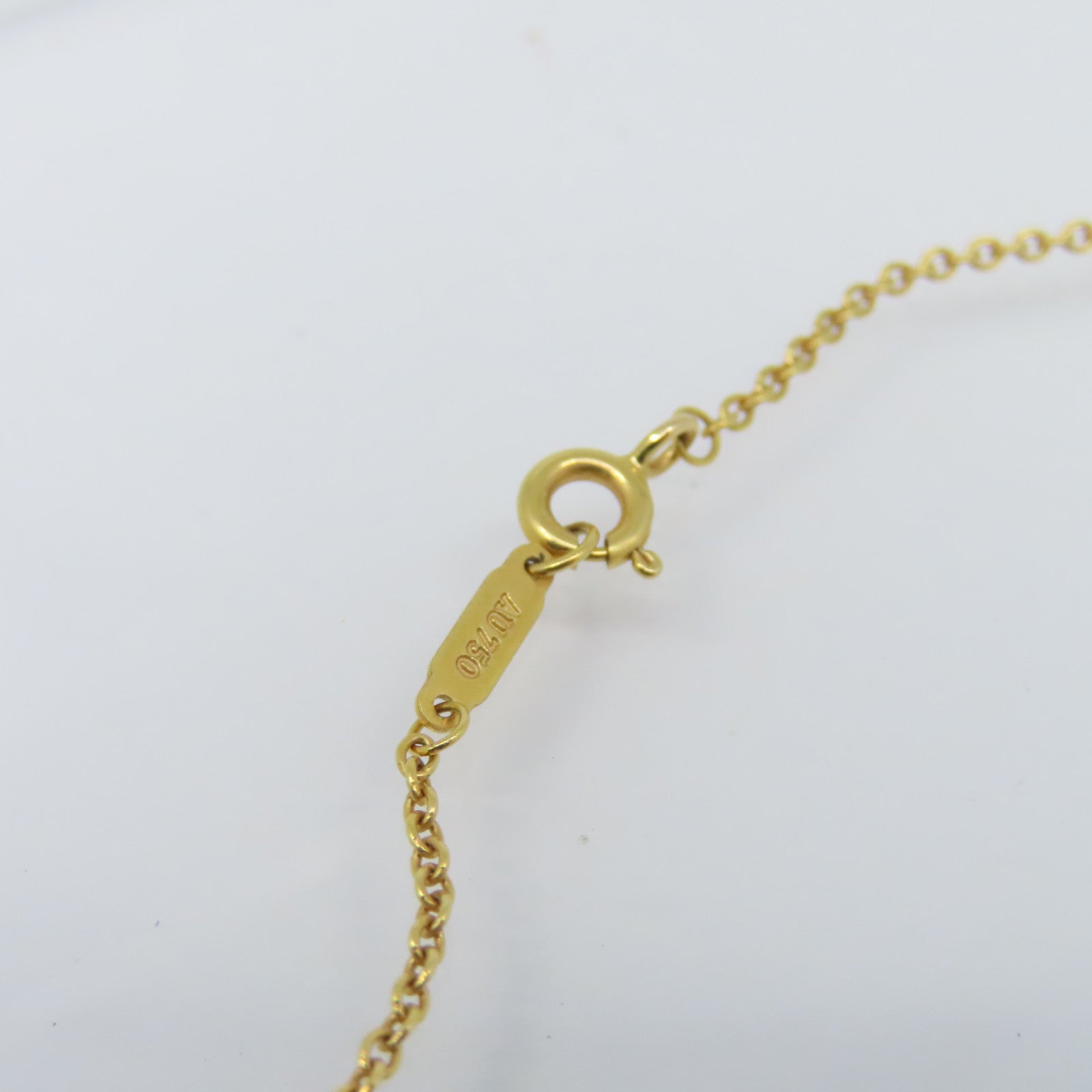 TIFFANY＆CO 18K玫瑰金Meart Enchut Kay項鍊