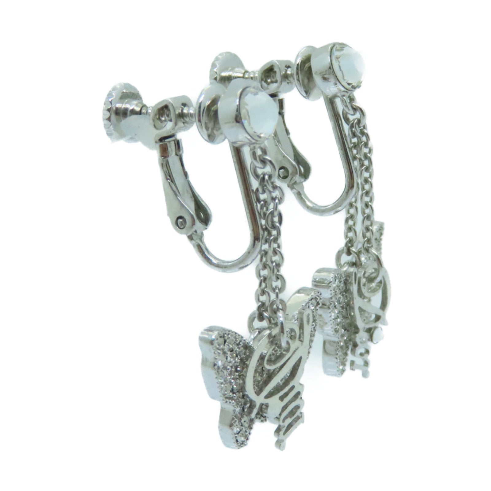 Dior 【激減優惠】金屬Earrings耳環銀色