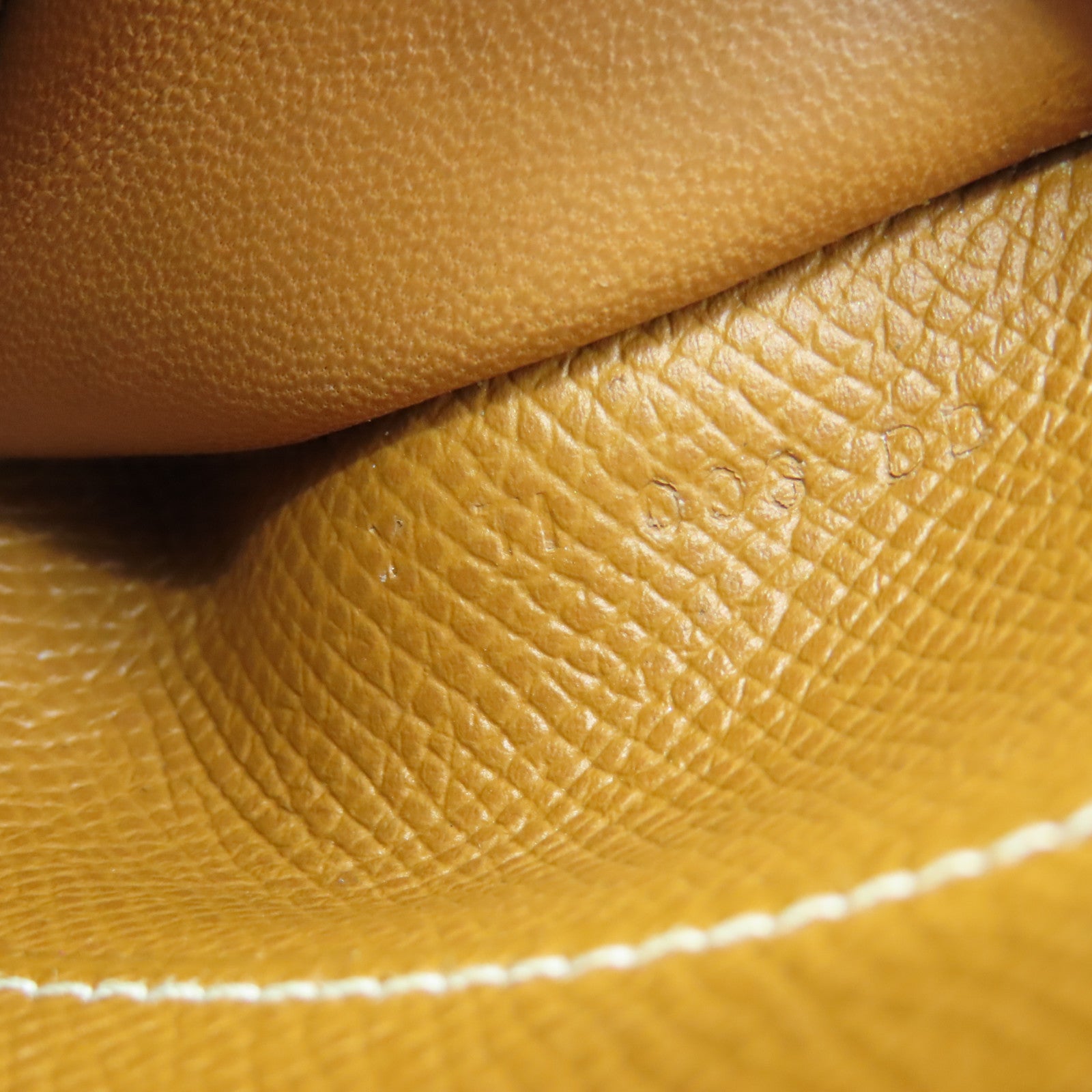 HERMES Veau Epsom Leather Kelly To Go Shoulder Bag Gold Buckle Gold