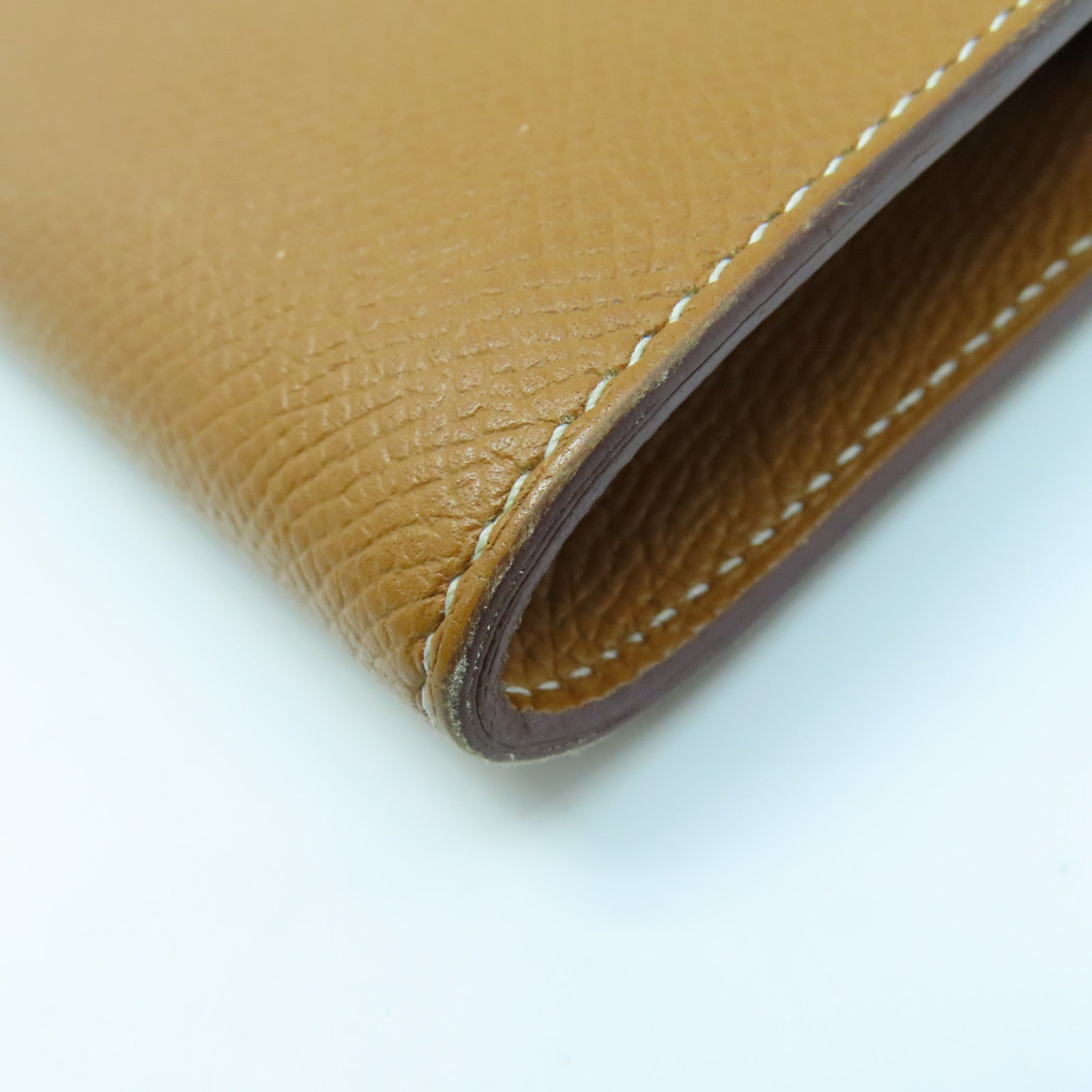 HERMES Veau Epsom Leather Kelly To Go Shoulder Bag Gold Buckle Gold
