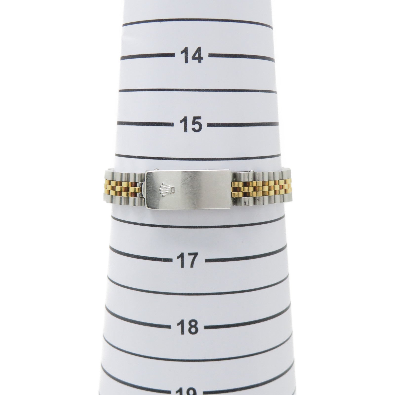 ROLEX 18K黃金/不鏽鋼Datejust手錶自動機芯珍珠色