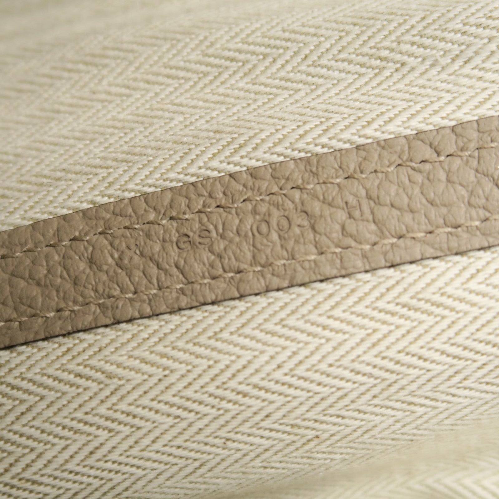 HERMES Country皮革Garden Party PM銀扣手挽袋Gris Tourterelle斑鳩灰色