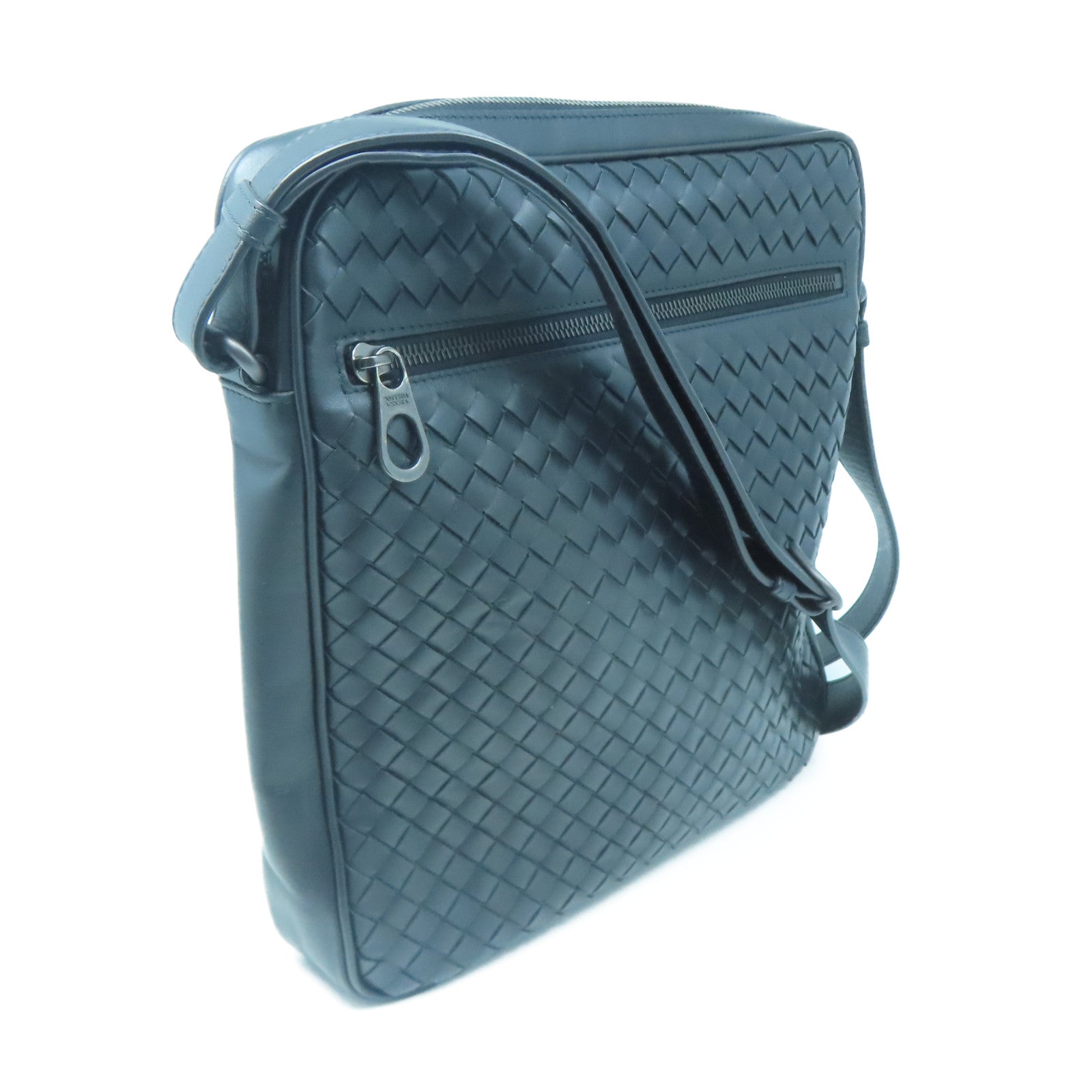 BOTTEGA VENETA Leather Shoulder Bag Black