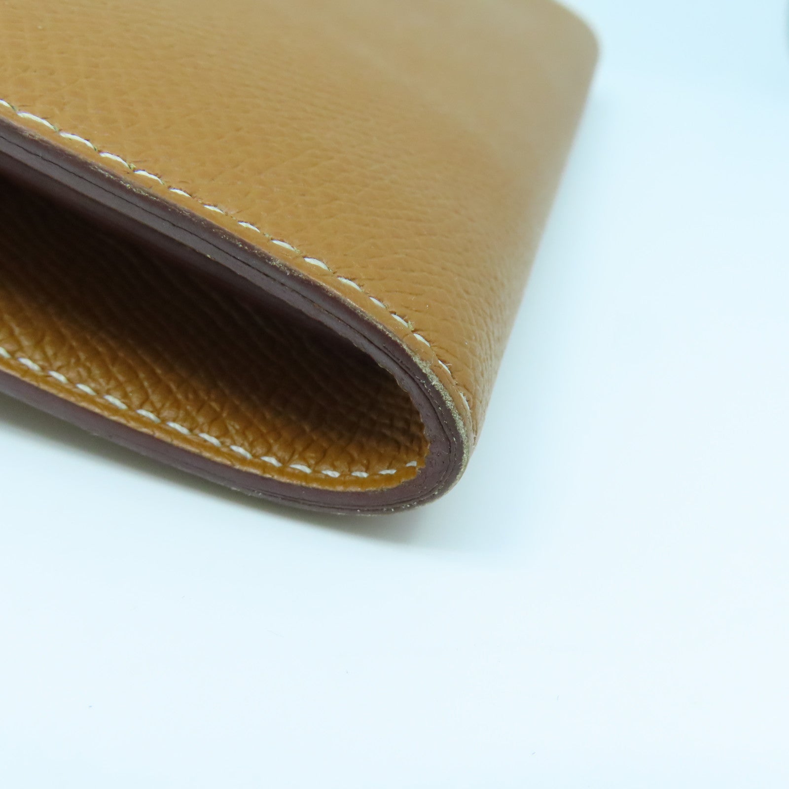 HERMES Veau Epsom Leather Kelly To Go Shoulder Bag Gold Buckle Gold