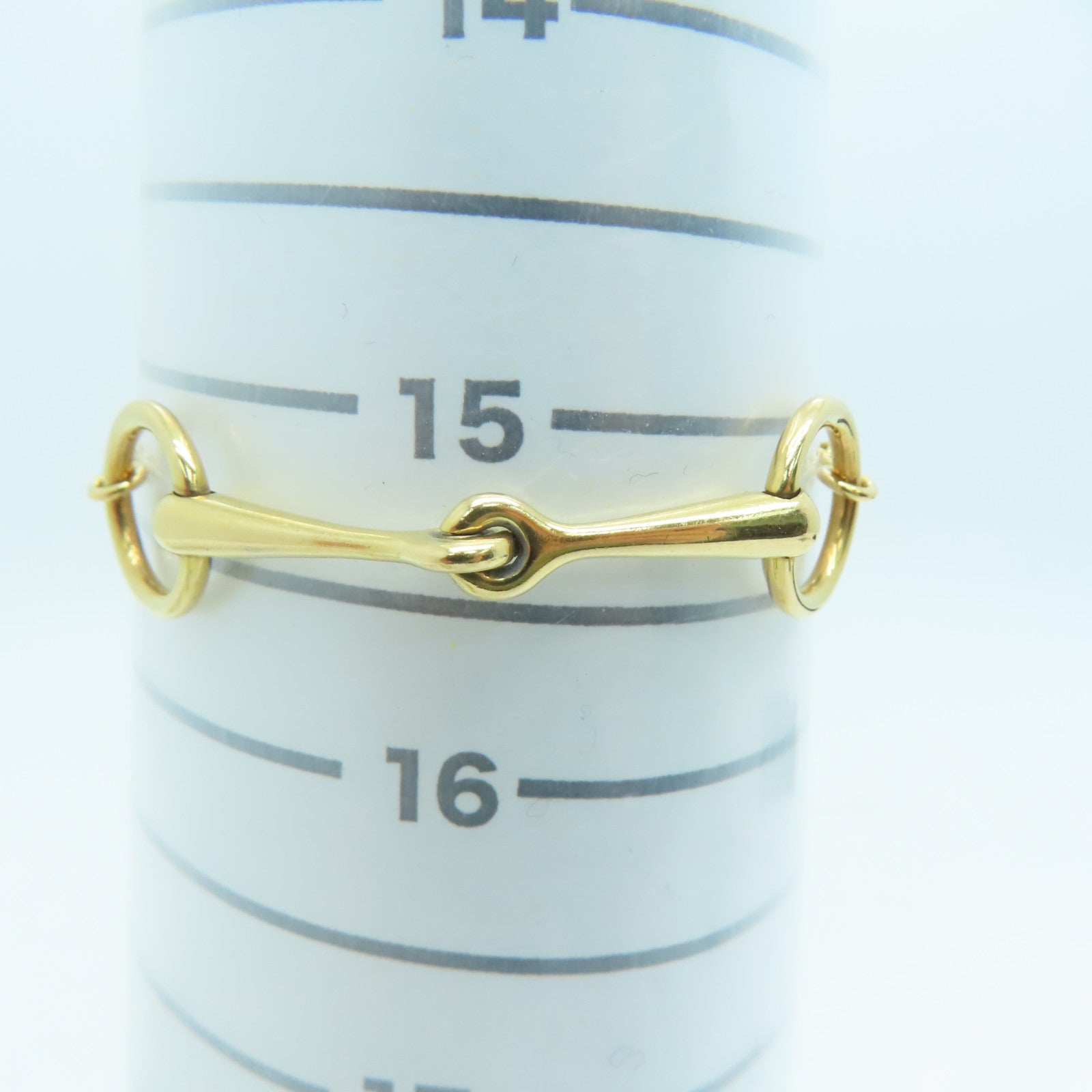 HERMES 【激減優惠】18K黃金Filet D'Or Bracelet 0.1ct鑽石手鏈