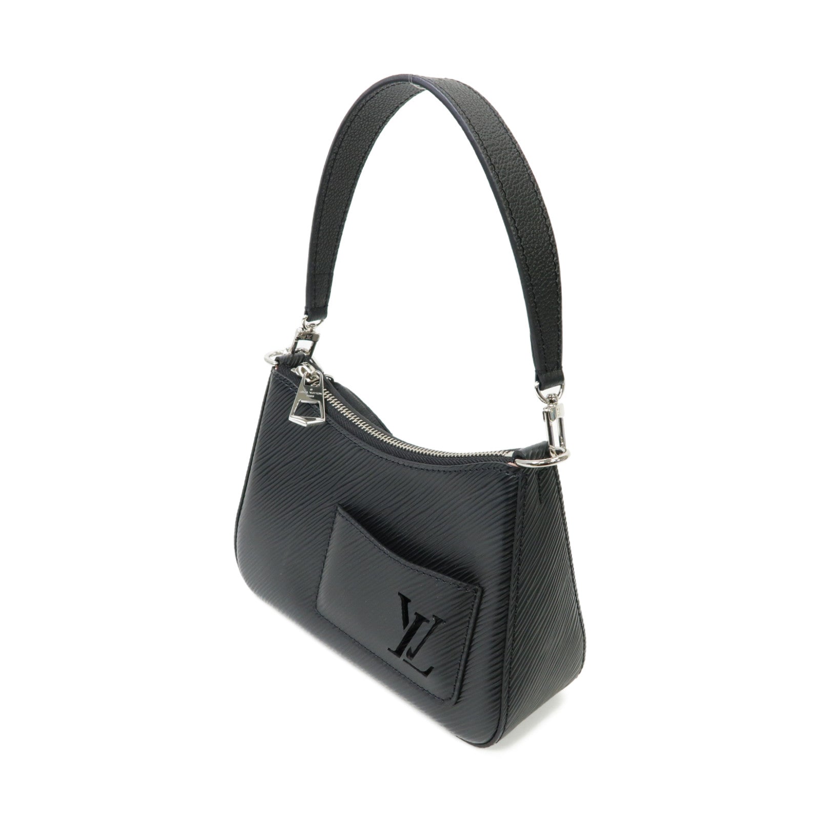 LOUIS VUITTON Epi Marellini銀扣手挽肩背兩用袋