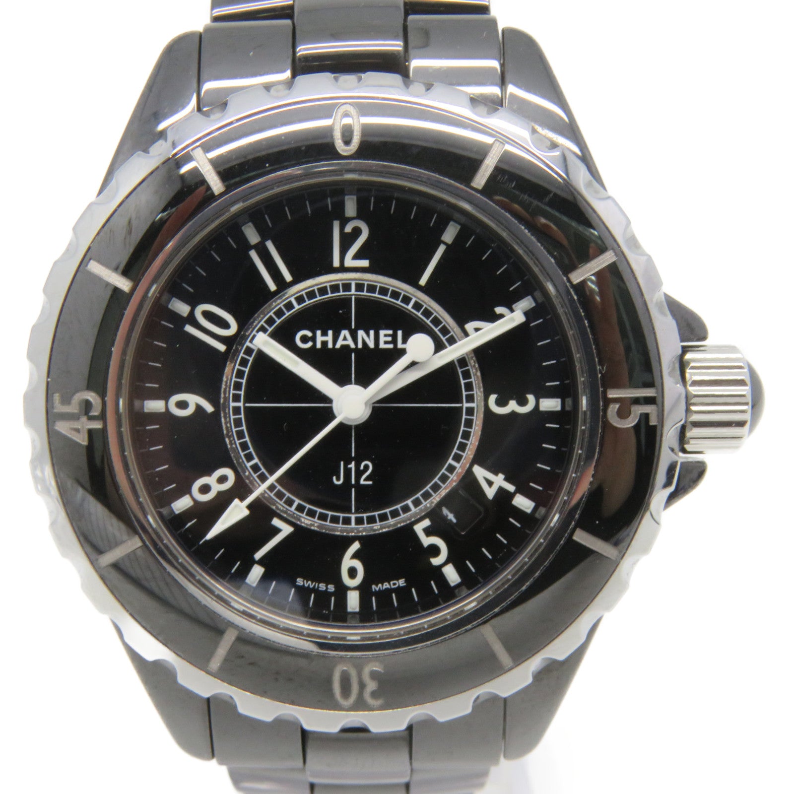 CHANEL 陶瓷J12 Watch石英机芯手表黑色