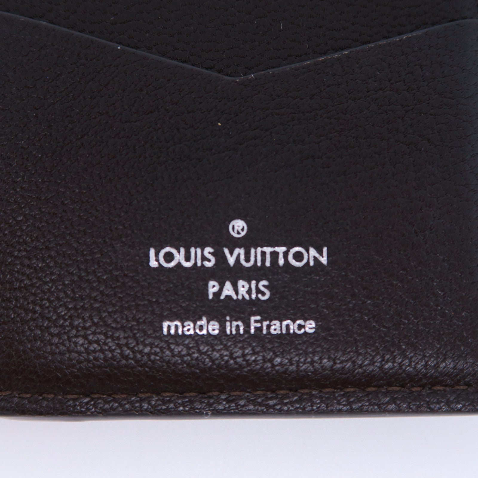 LOUIS VUITTON 鱷魚/鴕鳥皮革Monogram Pocker Organizary卡片套啡色/綠色