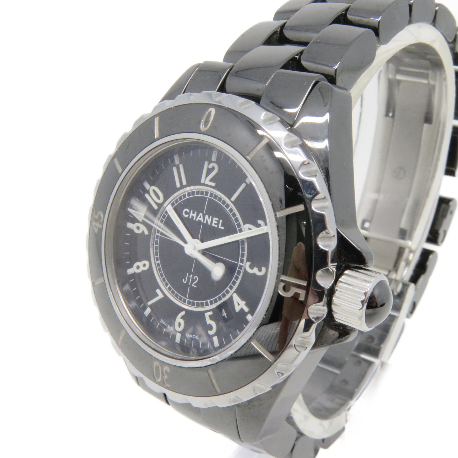 CHANEL 陶瓷J12 Watch石英机芯手表黑色