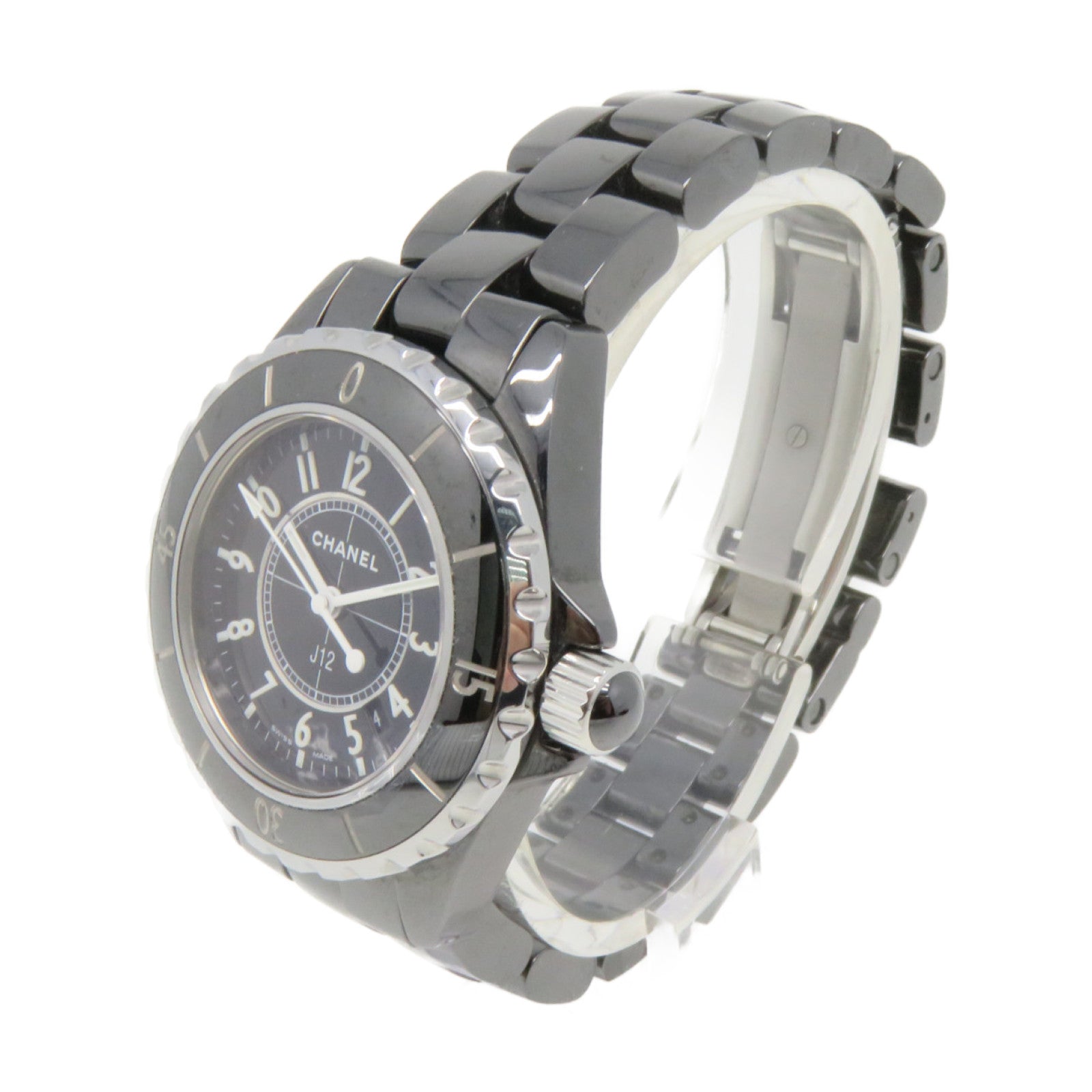 CHANEL 陶瓷J12 Watch石英机芯手表黑色