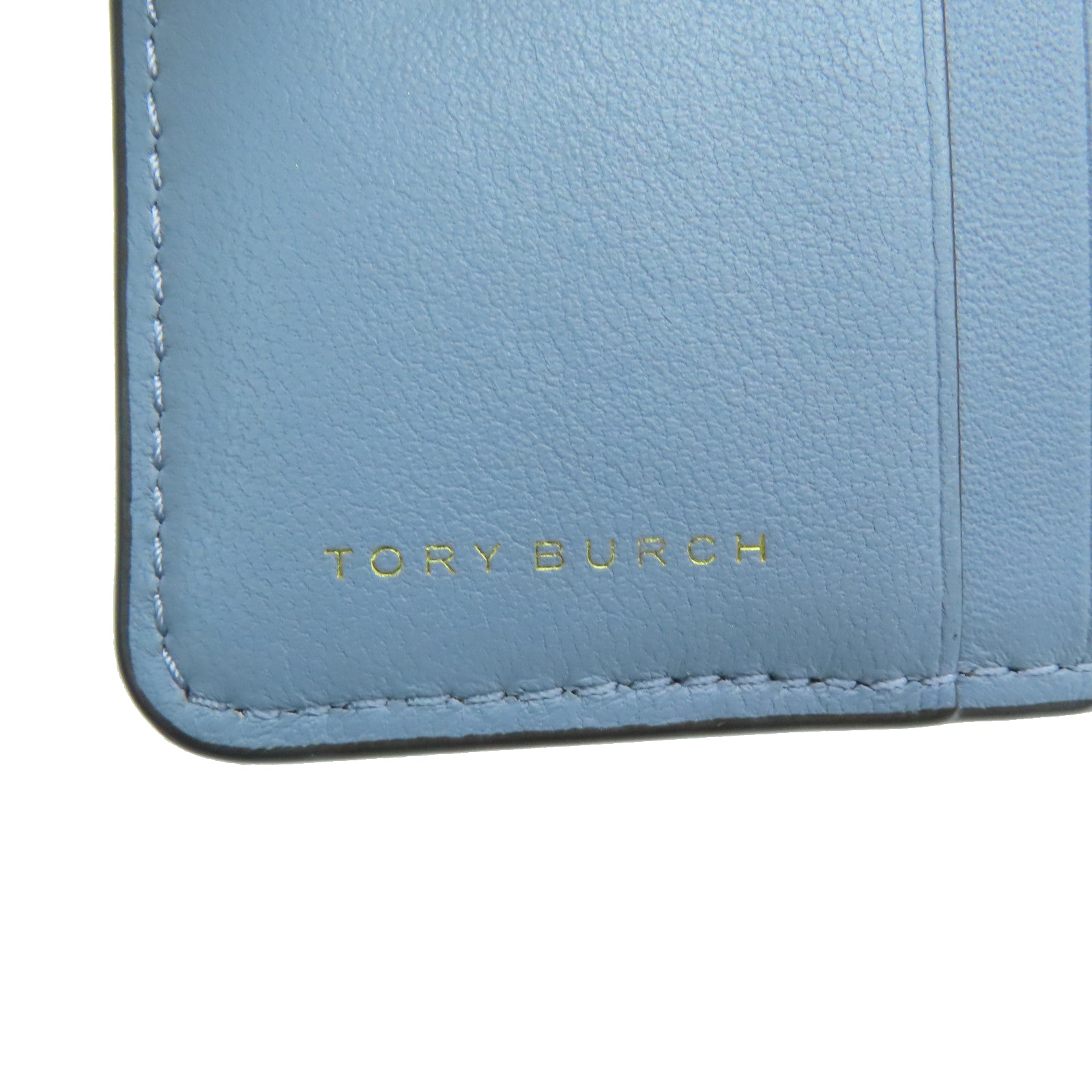 Tory Burch 【激減優惠】羊皮皮革Wallet錢包灰藍色