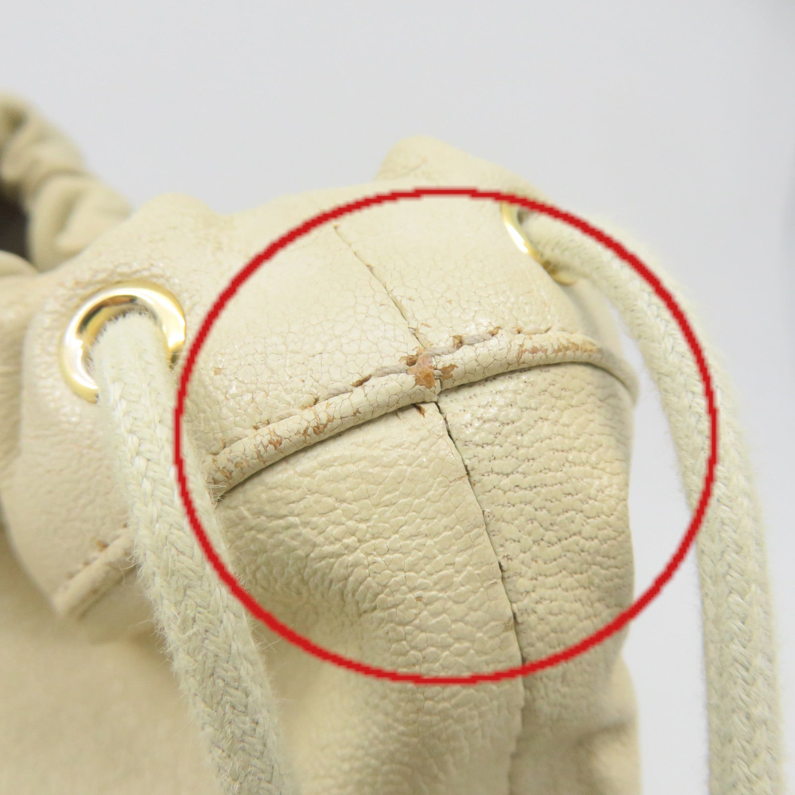 GUCCI 【激減優惠】牛皮皮革Horsebit 1955 Shoulder Bag肩背袋米白色
