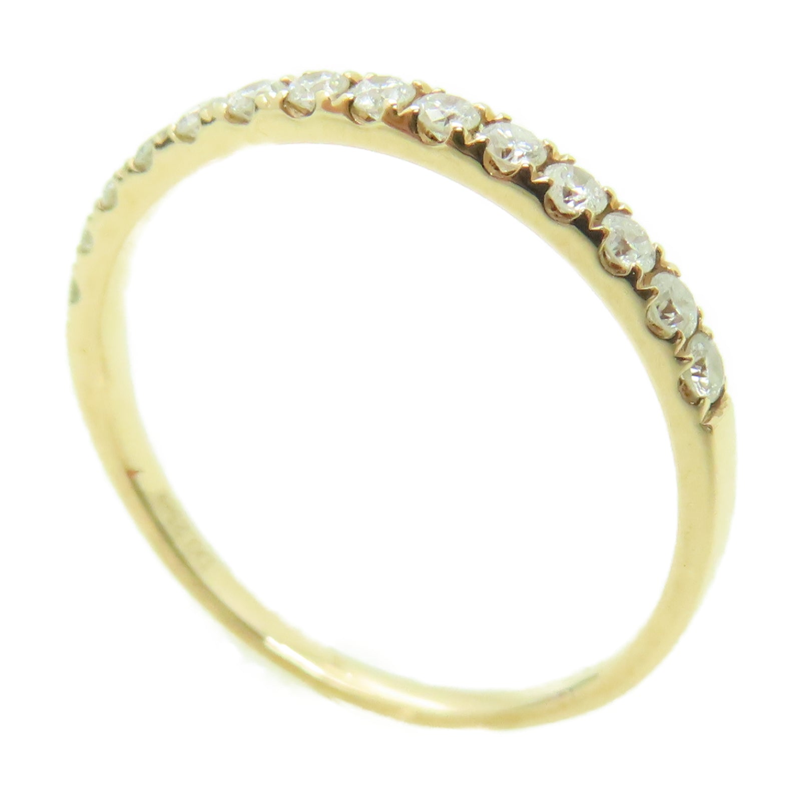 JEWELRY 18K黃金Diamond Ring 0.25ct鑽石戒指US#5.5