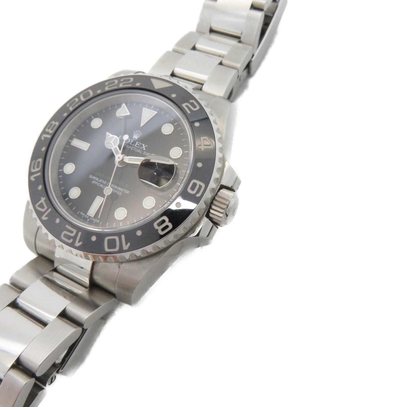 ROLEX GMT Master II不鏽鋼手錶自動機芯黑色