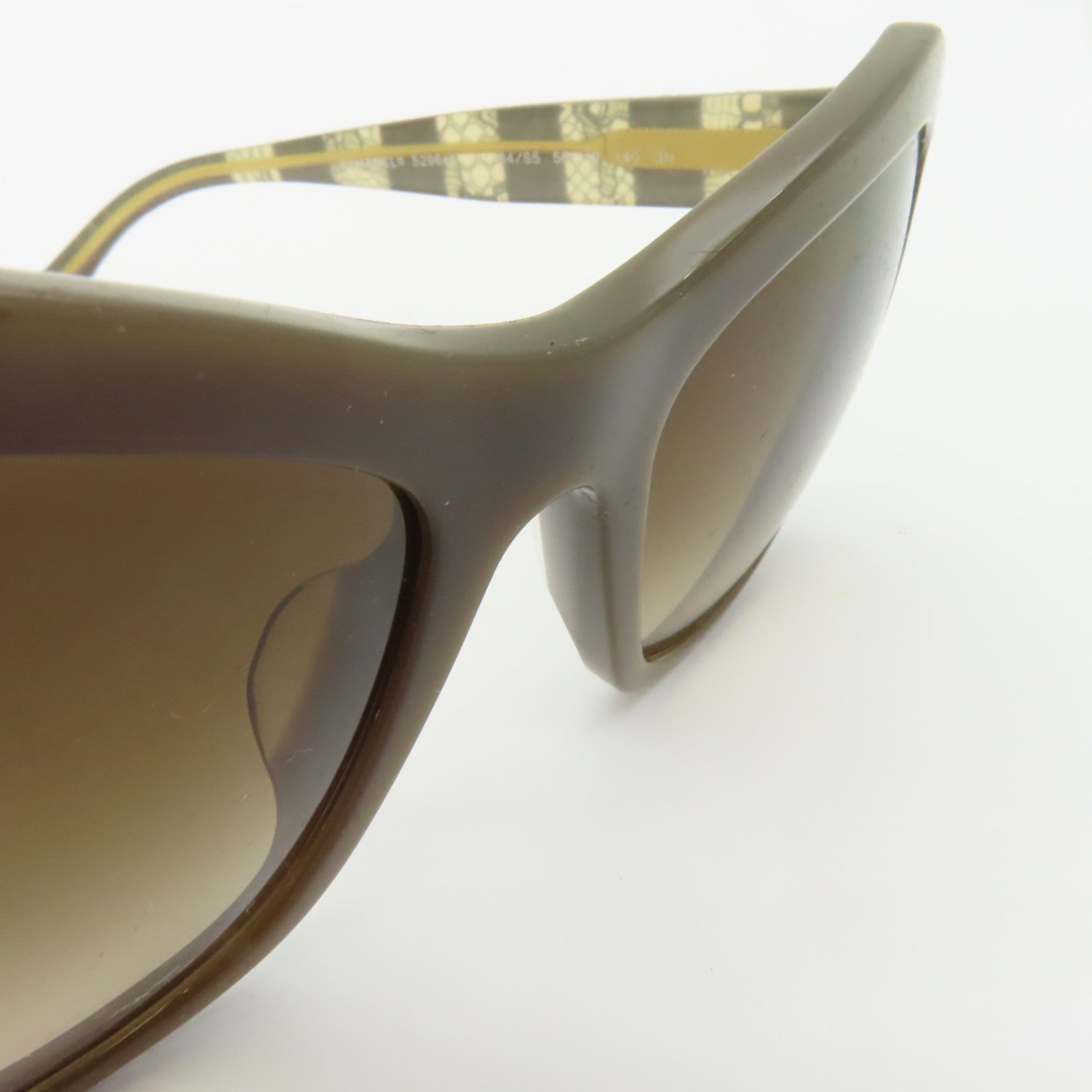 CHANEL PVC Sunglasses金扣太陽眼鏡啡色