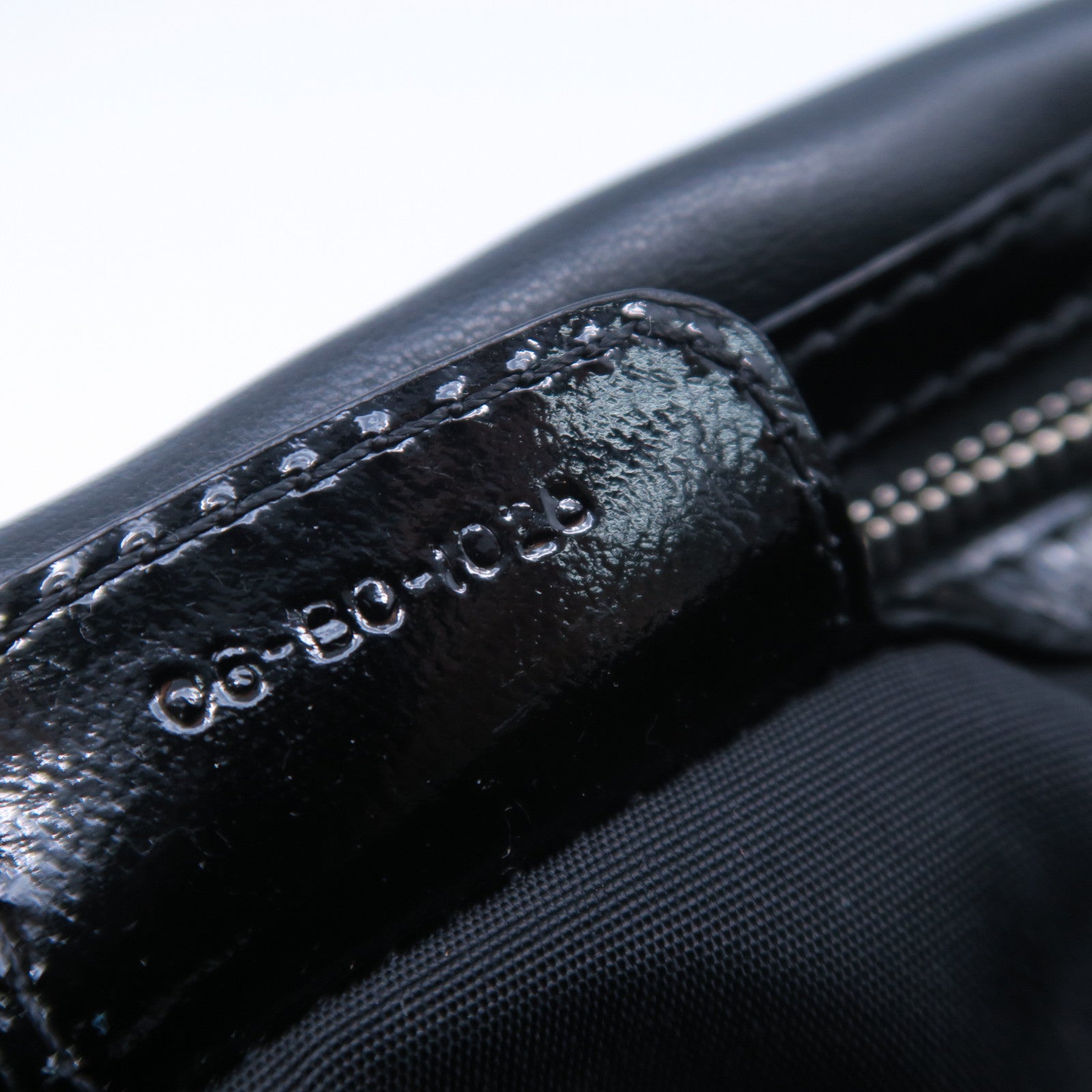 Dior 漆皮皮革Rendez-Vous Flap Bag銀扣鏈帶肩背袋黑色