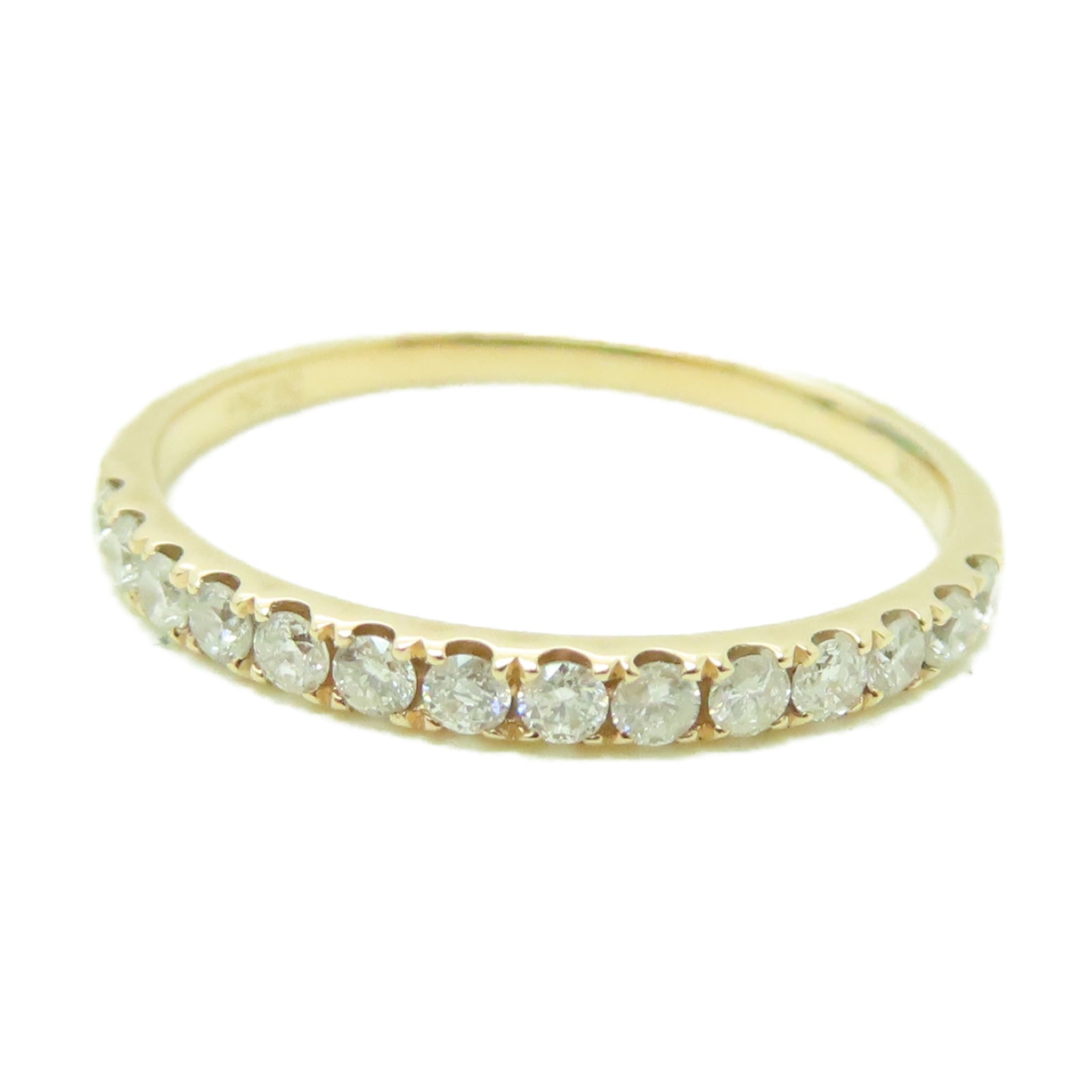 JEWELRY 18K黃金Diamond Ring 0.25ct鑽石戒指US#5.5