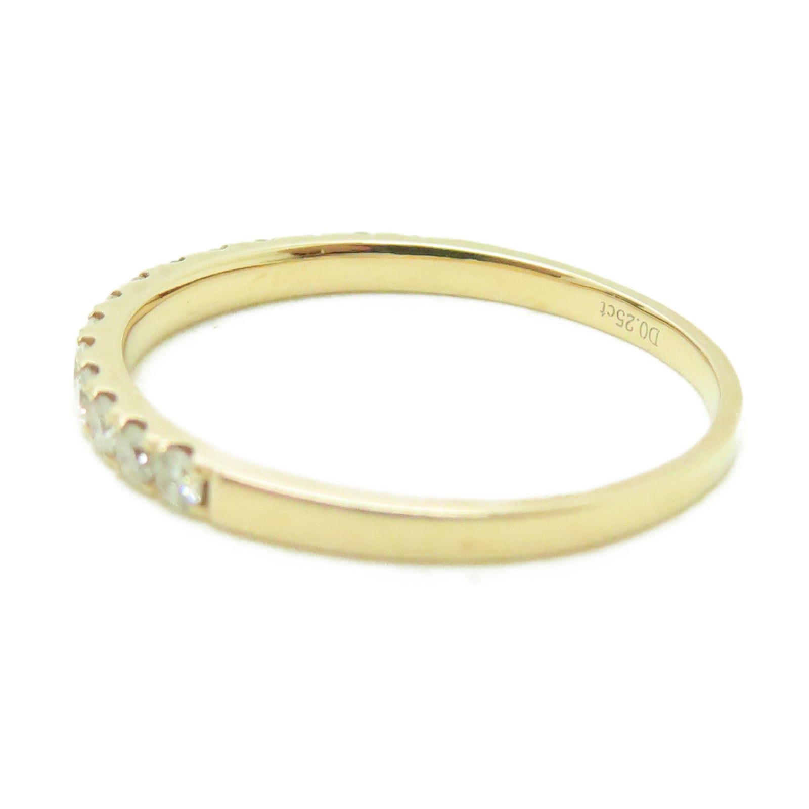 JEWELRY 18K黃金Diamond Ring 0.25ct鑽石戒指US#5.5