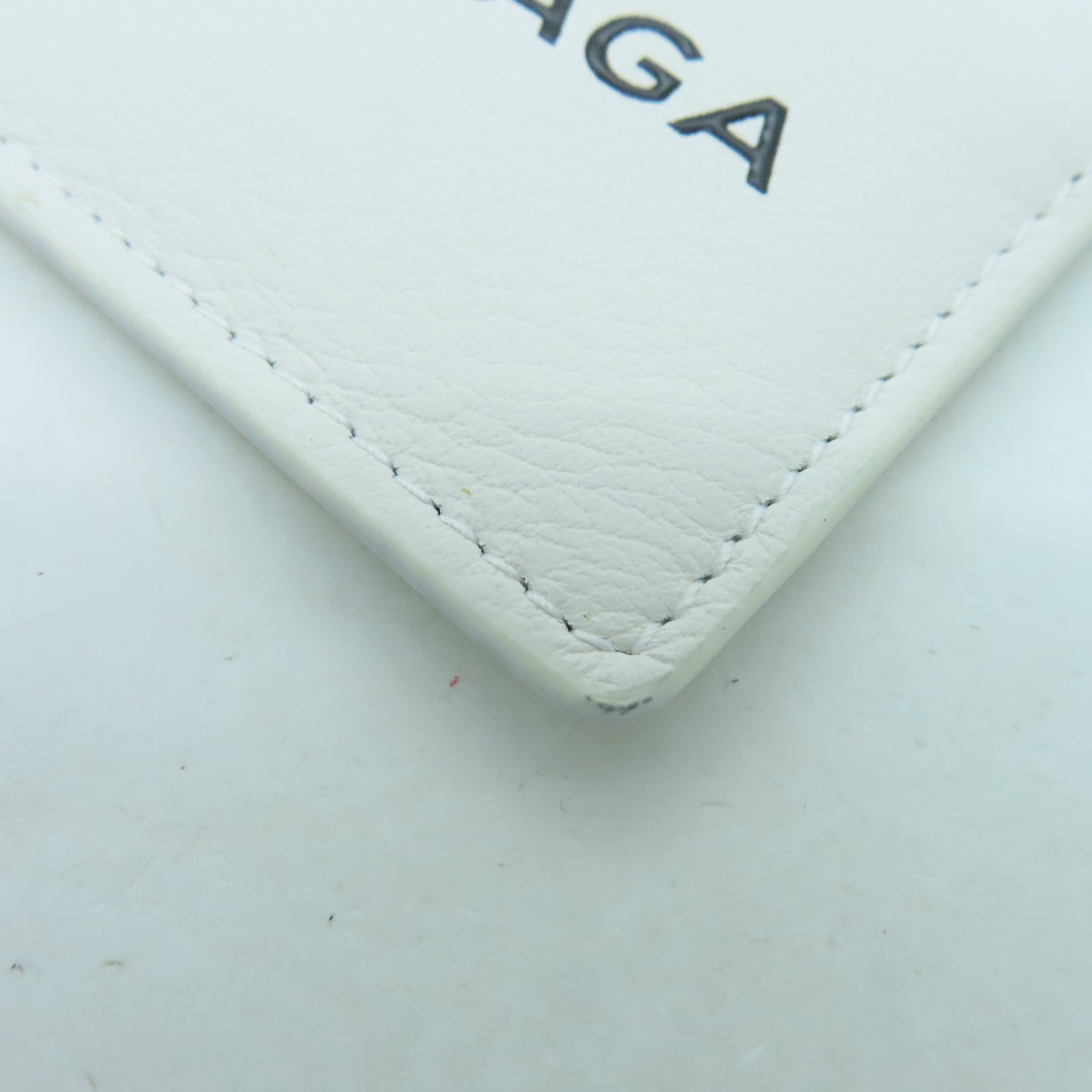 BALENCIAGA 【激減優惠】牛皮皮革Card Case卡片包白色