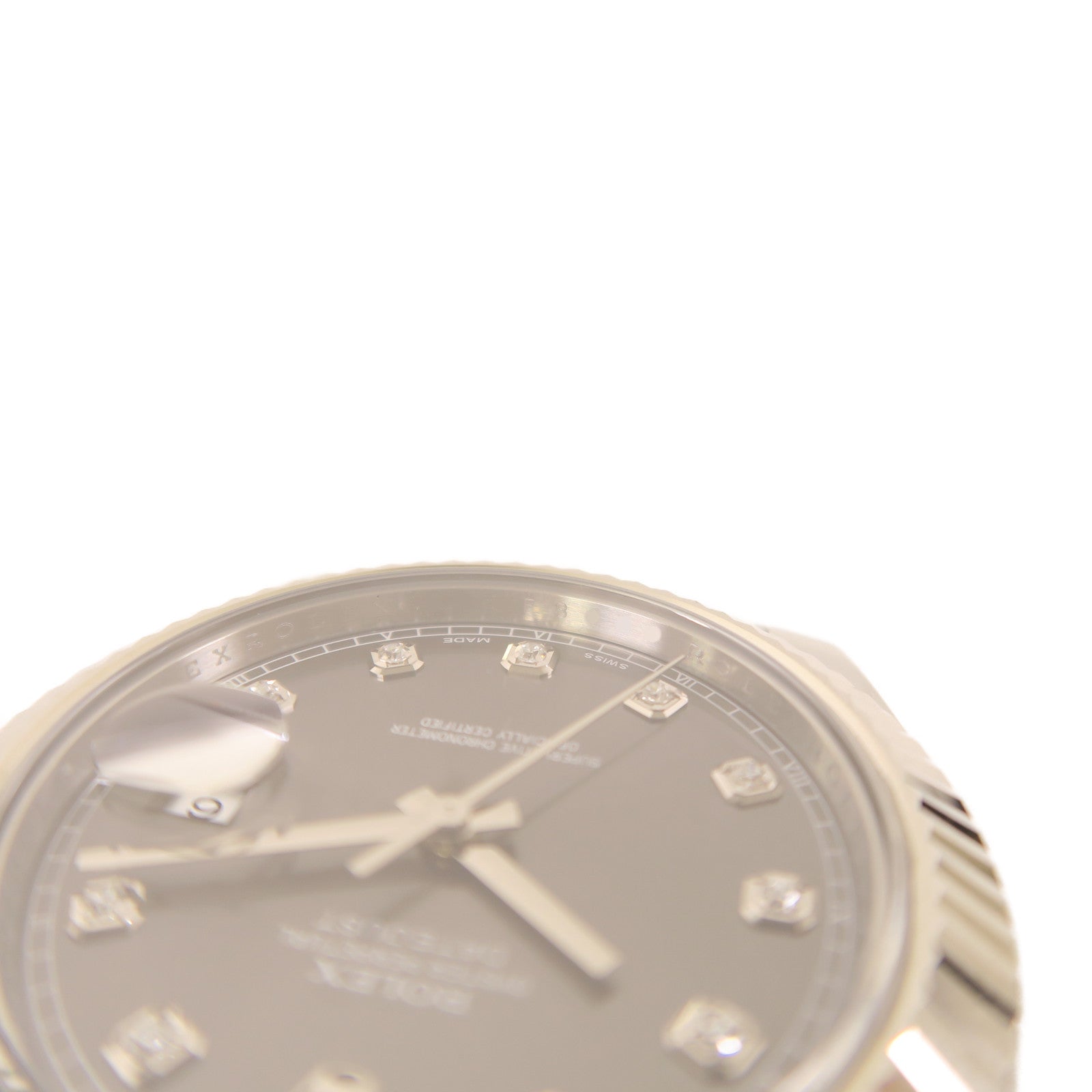 ROLEX 不鏽鋼Datejust手錶自動機芯灰色