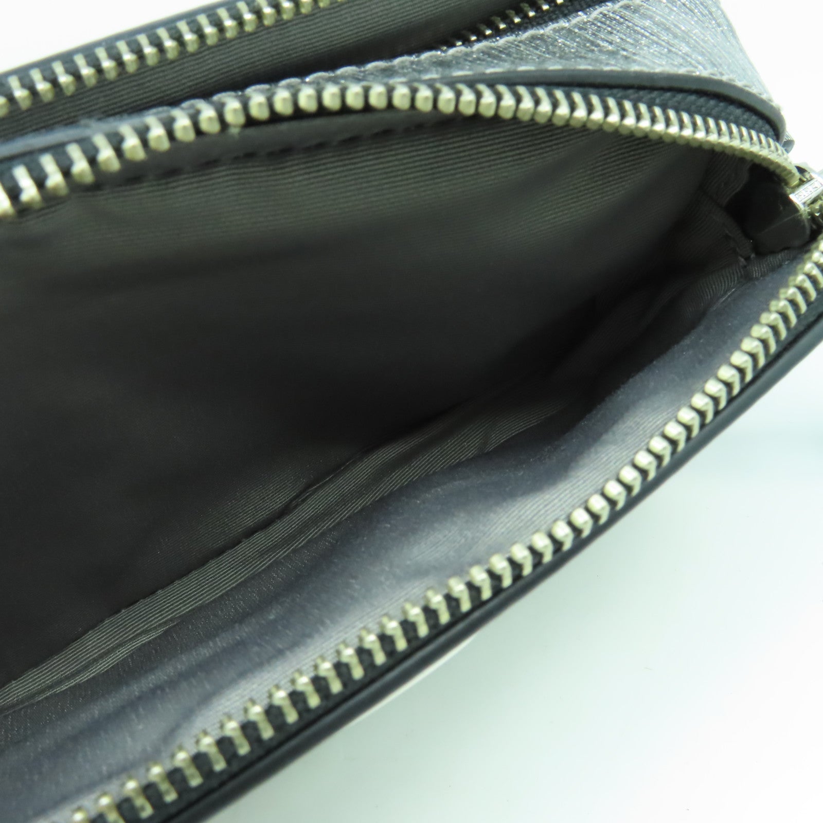 MARC JACOBS 塗層帆布Shoulder Bag銀扣肩背袋銀色