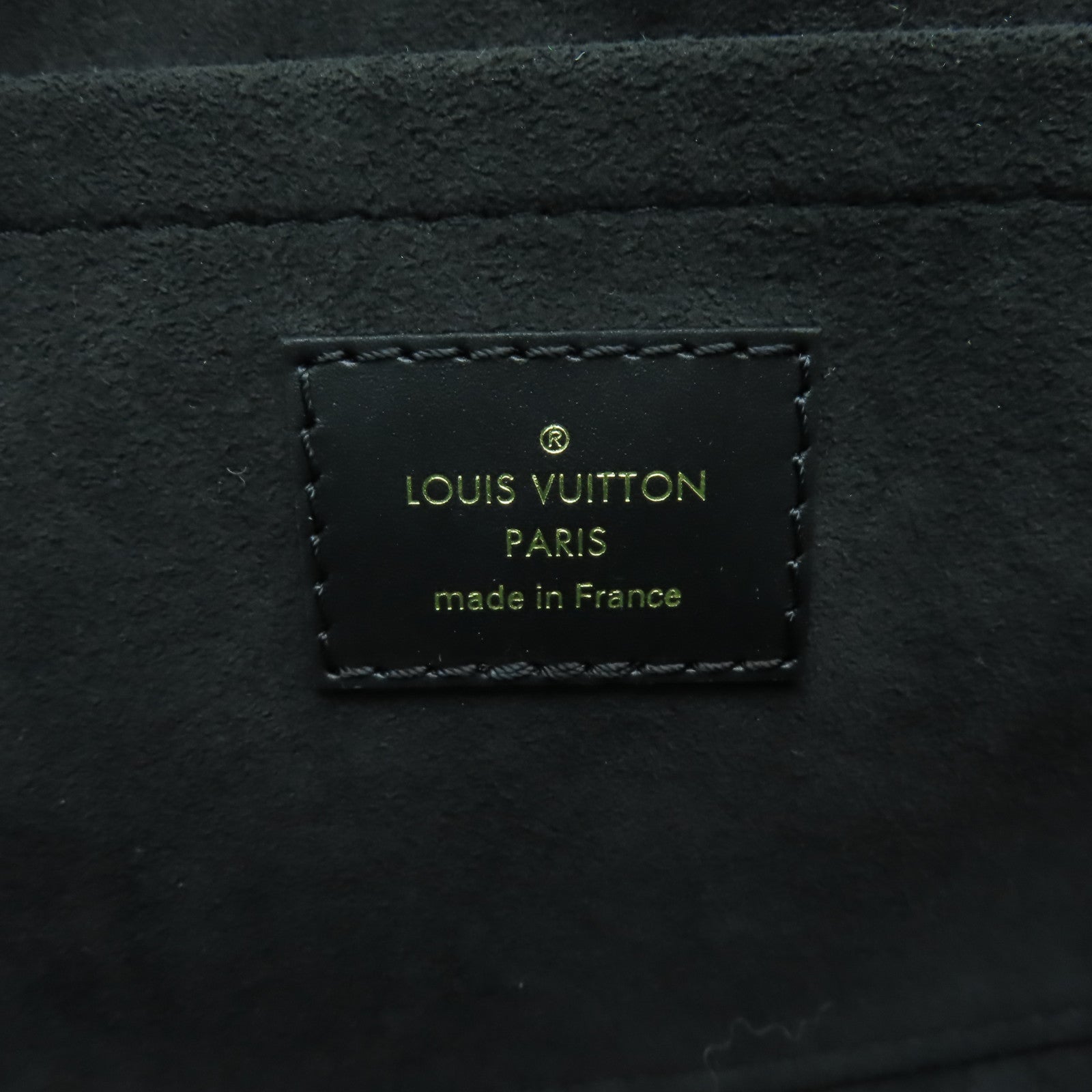 LOUIS VUITTON Monogram Jacquard Velvet Papillon金扣肩背袋綠色