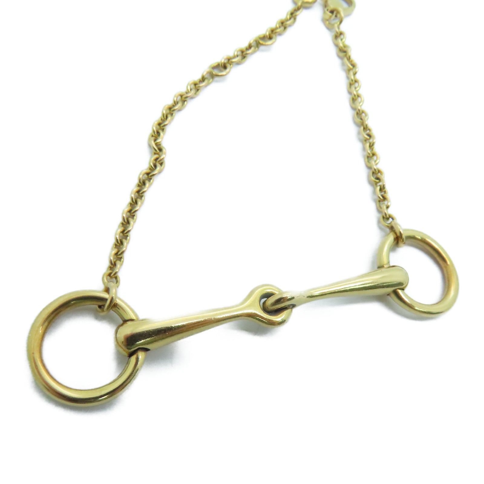 HERMES 【激減優惠】18K黃金Filet D'Or Bracelet 0.1ct鑽石手鏈