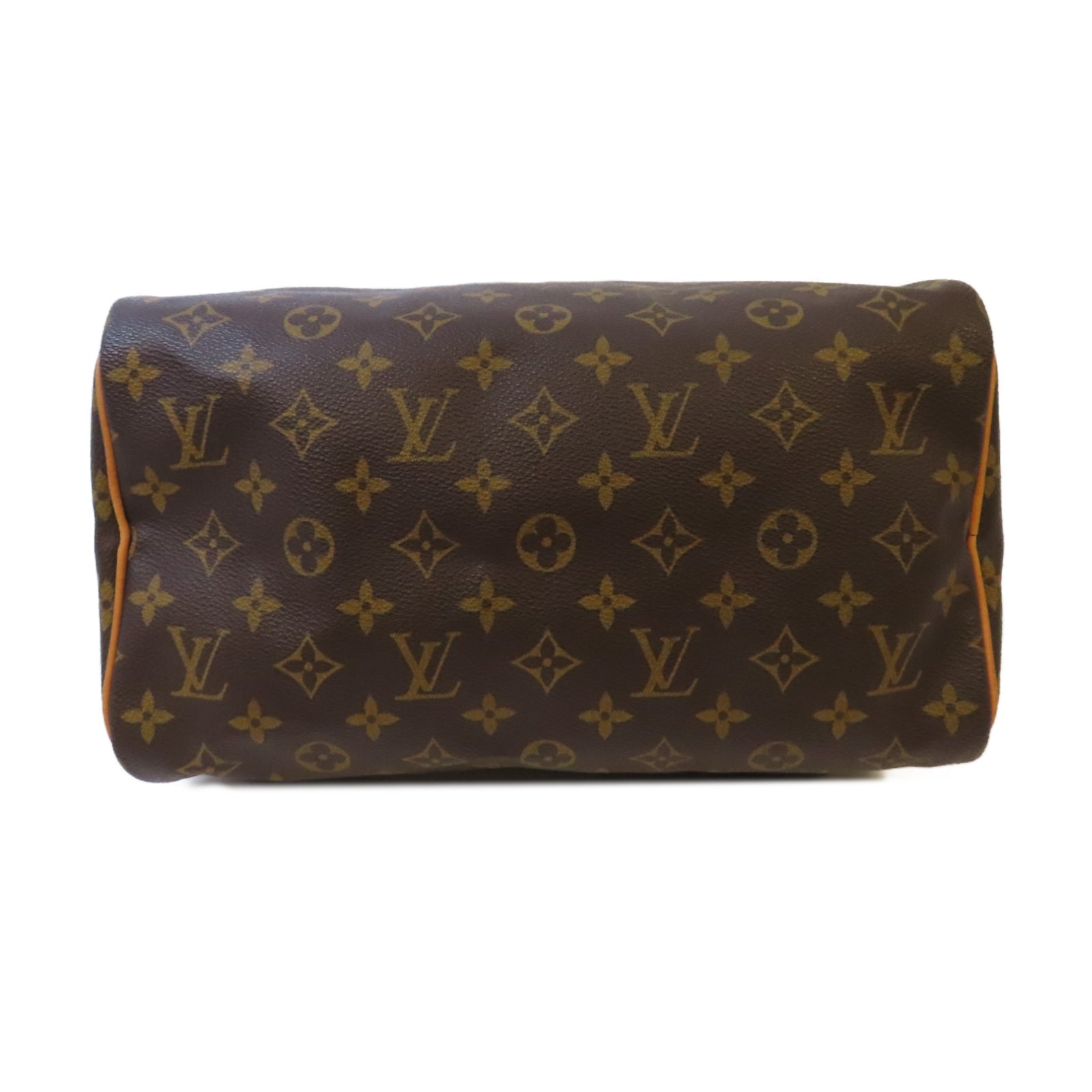 LOUIS VUITTON Monogram Speedy 30金扣手挽袋啡色