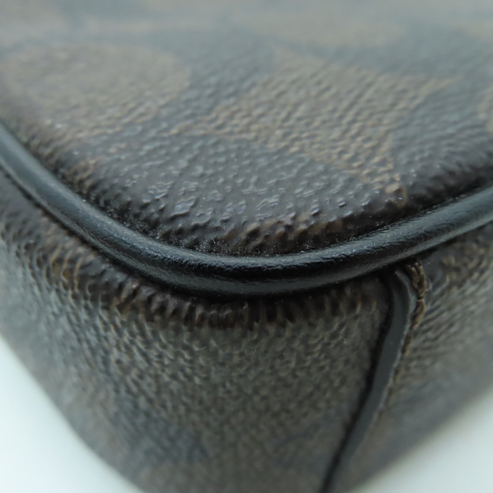 COACH 涂层帆布Phone Case Shoulder Bag金扣肩背袋啡色/黑色
