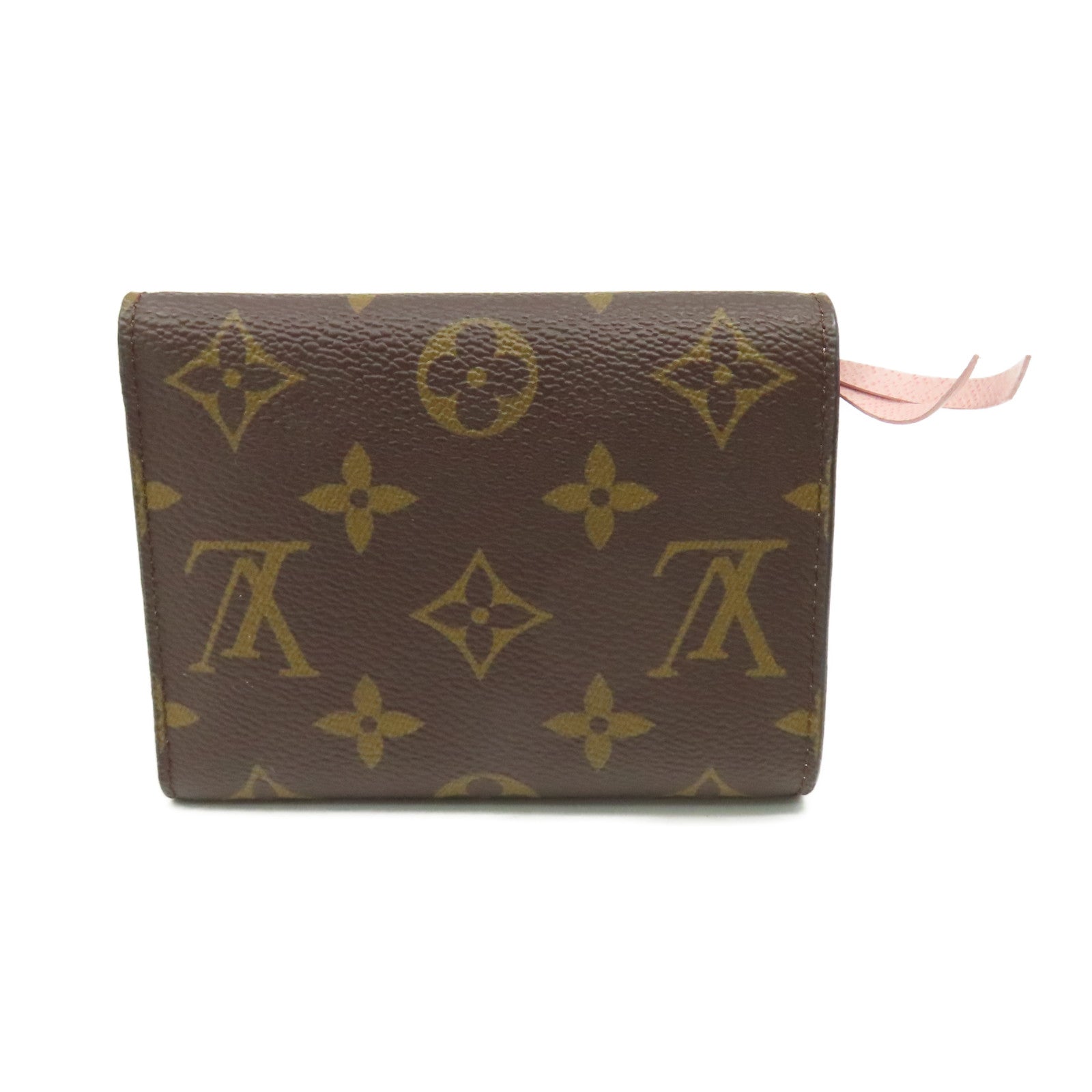 LOUIS VUITTON Monogram Victorine Short Wallet金扣短錢包啡色
