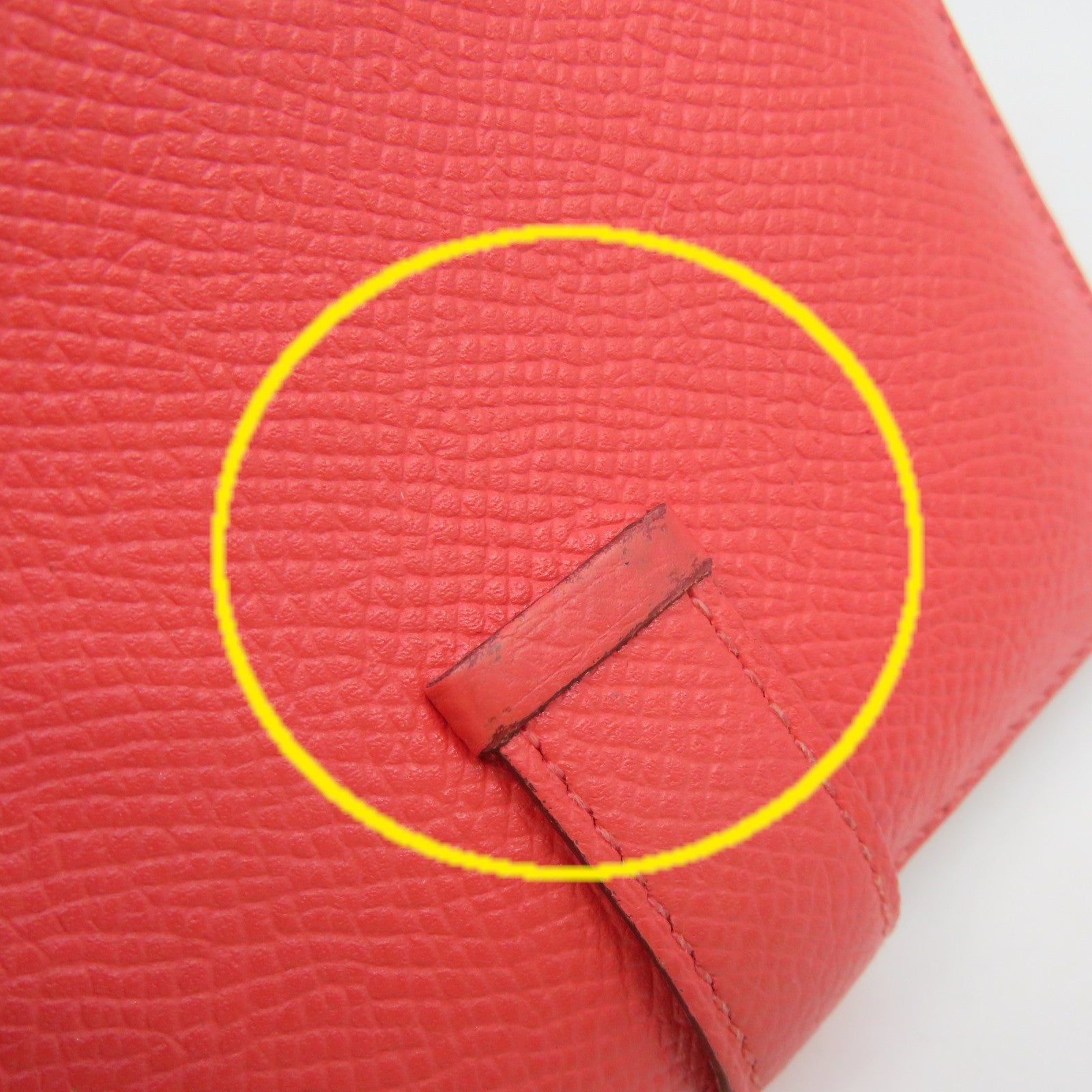 HERMES Epsom皮革Bearn W Snap Wallet銀扣錢包T5
