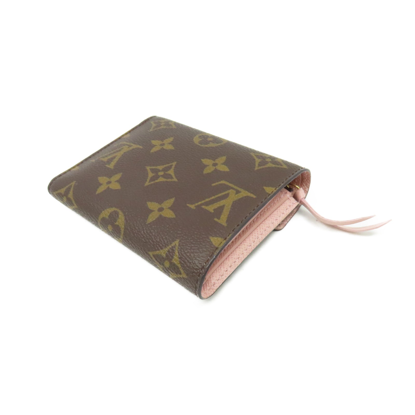 LOUIS VUITTON Monogram Victorine Short Wallet金扣短錢包啡色