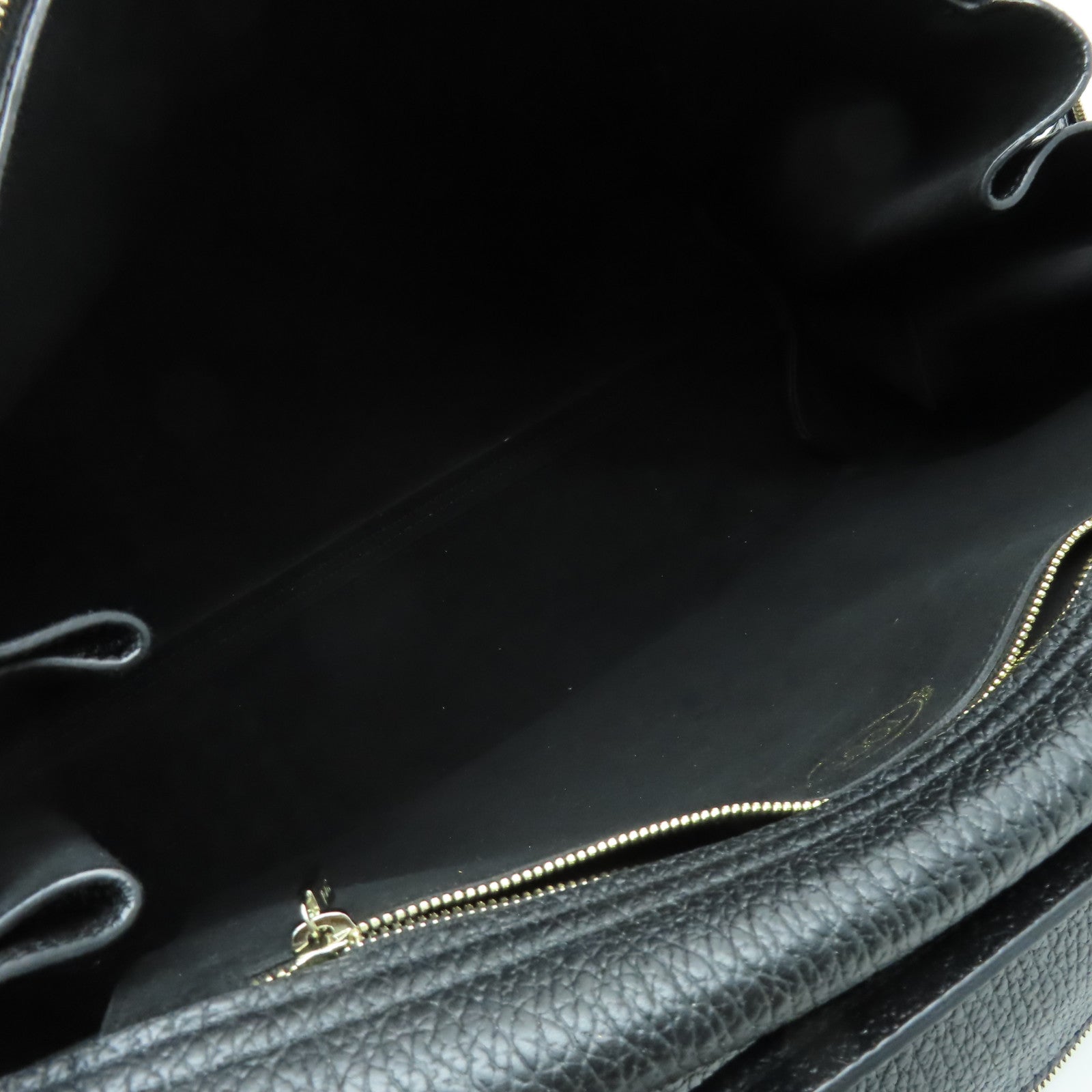TOD’S 牛皮皮革Handbag金扣手挽袋黑色