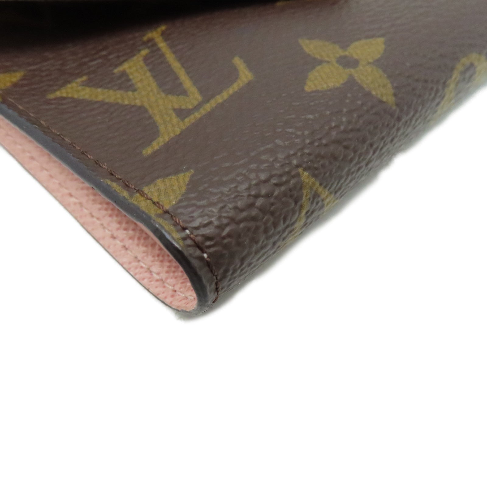 LOUIS VUITTON Monogram Victorine Short Wallet金扣短錢包啡色