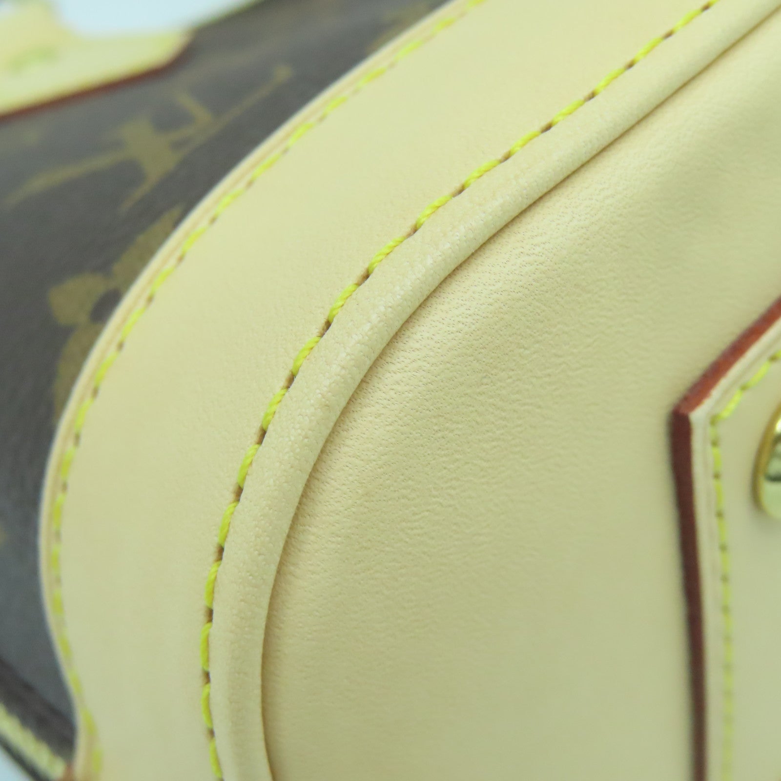 LOUIS VUITTON Monogram Alma BB金扣手挽肩背两用袋啡色