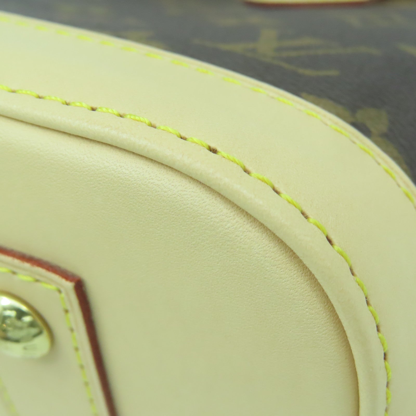LOUIS VUITTON Monogram Alma BB金扣手挽肩背两用袋啡色
