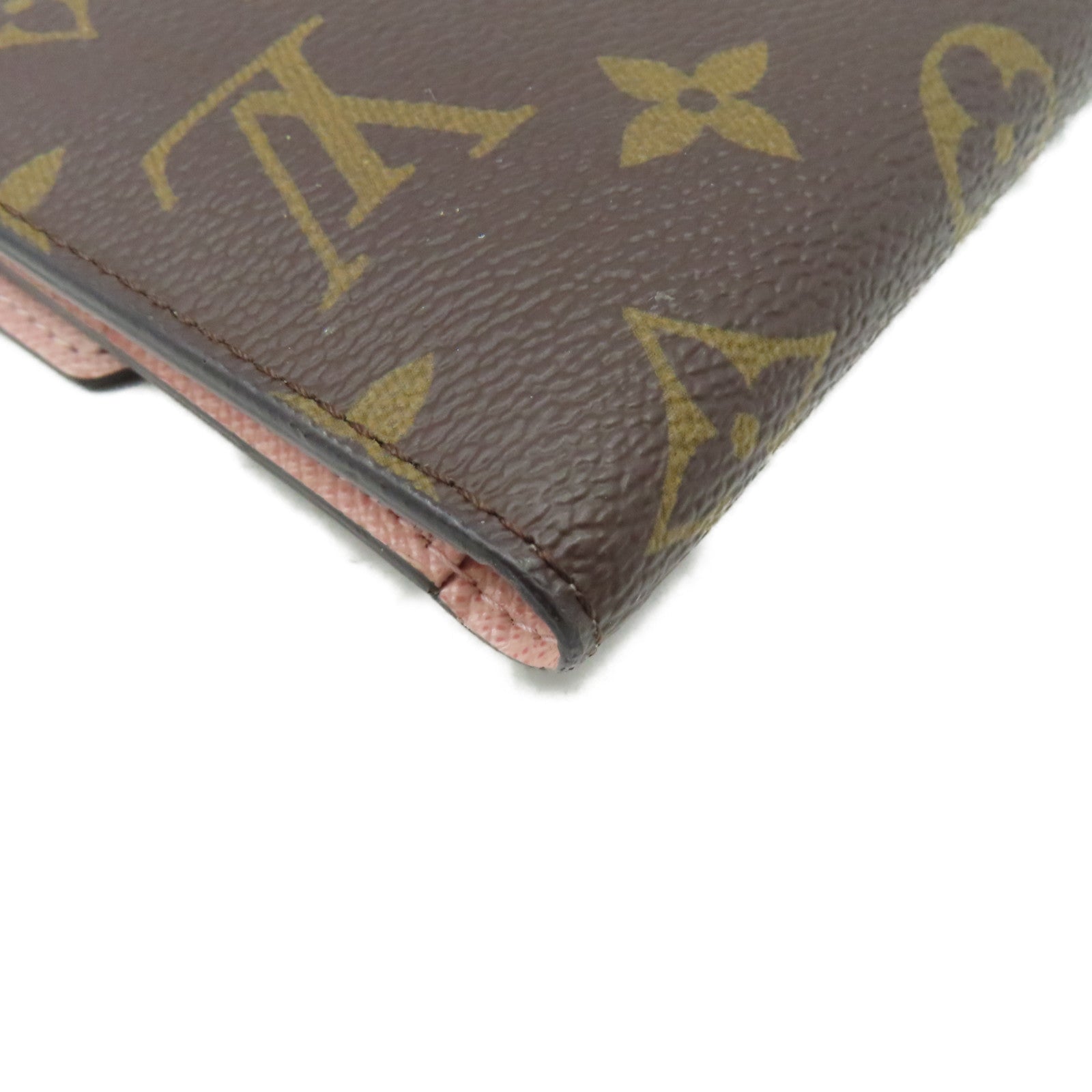LOUIS VUITTON Monogram Victorine Short Wallet金扣短錢包啡色