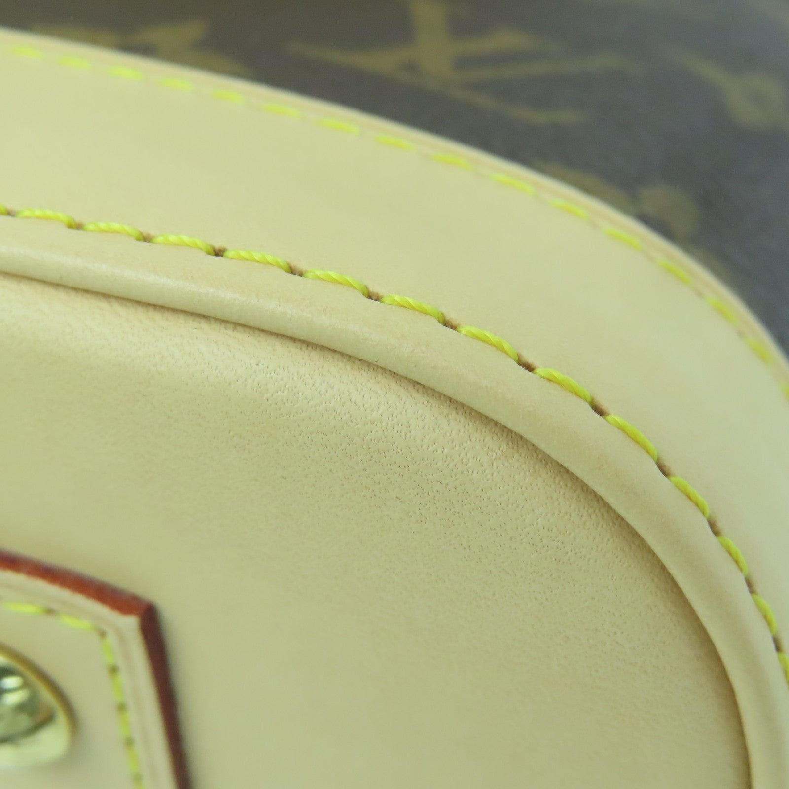 LOUIS VUITTON Monogram Alma BB金扣手挽肩背两用袋啡色