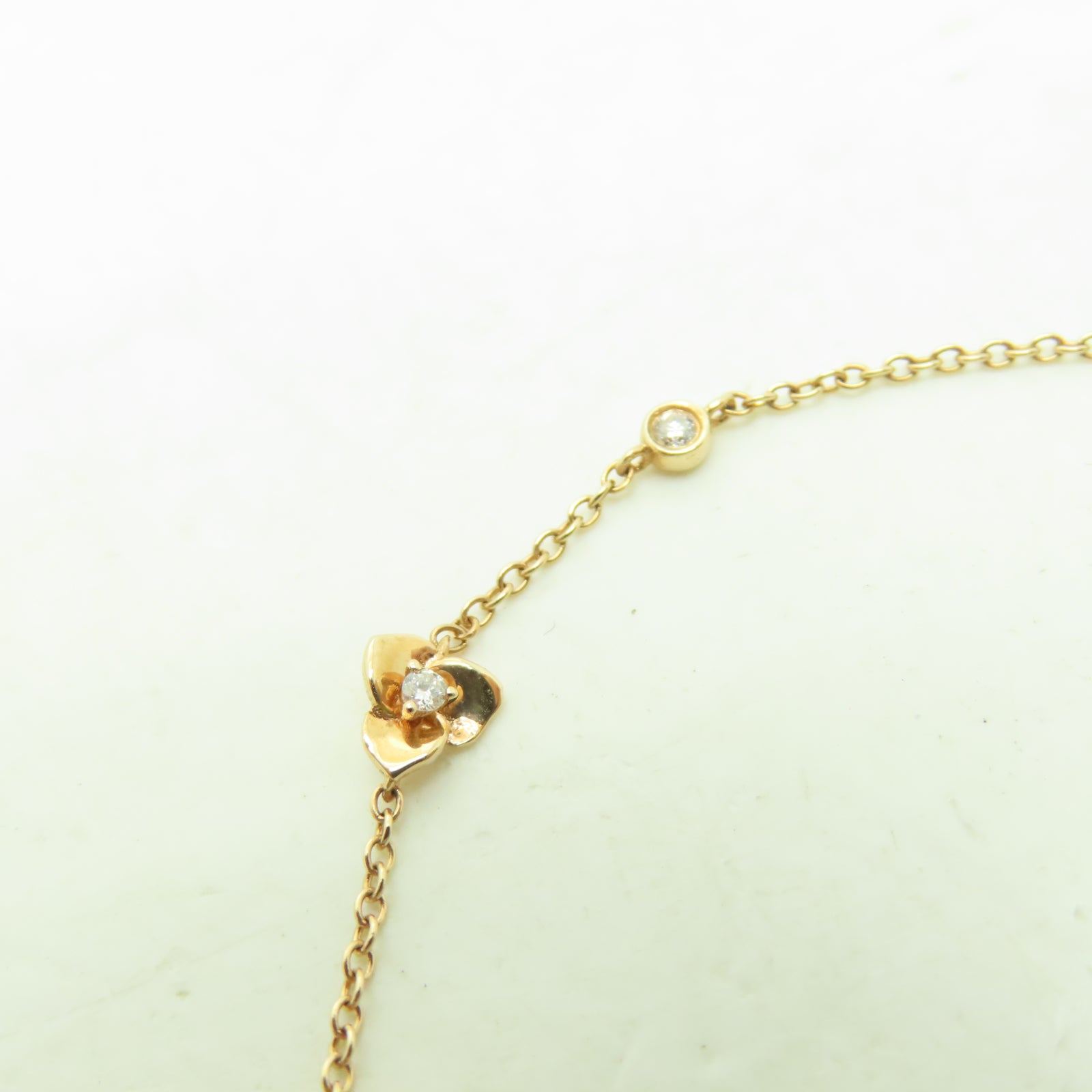 JEWELRY 18K玫瑰金Diamond Bracelet 0.09ct鑽石手鏈