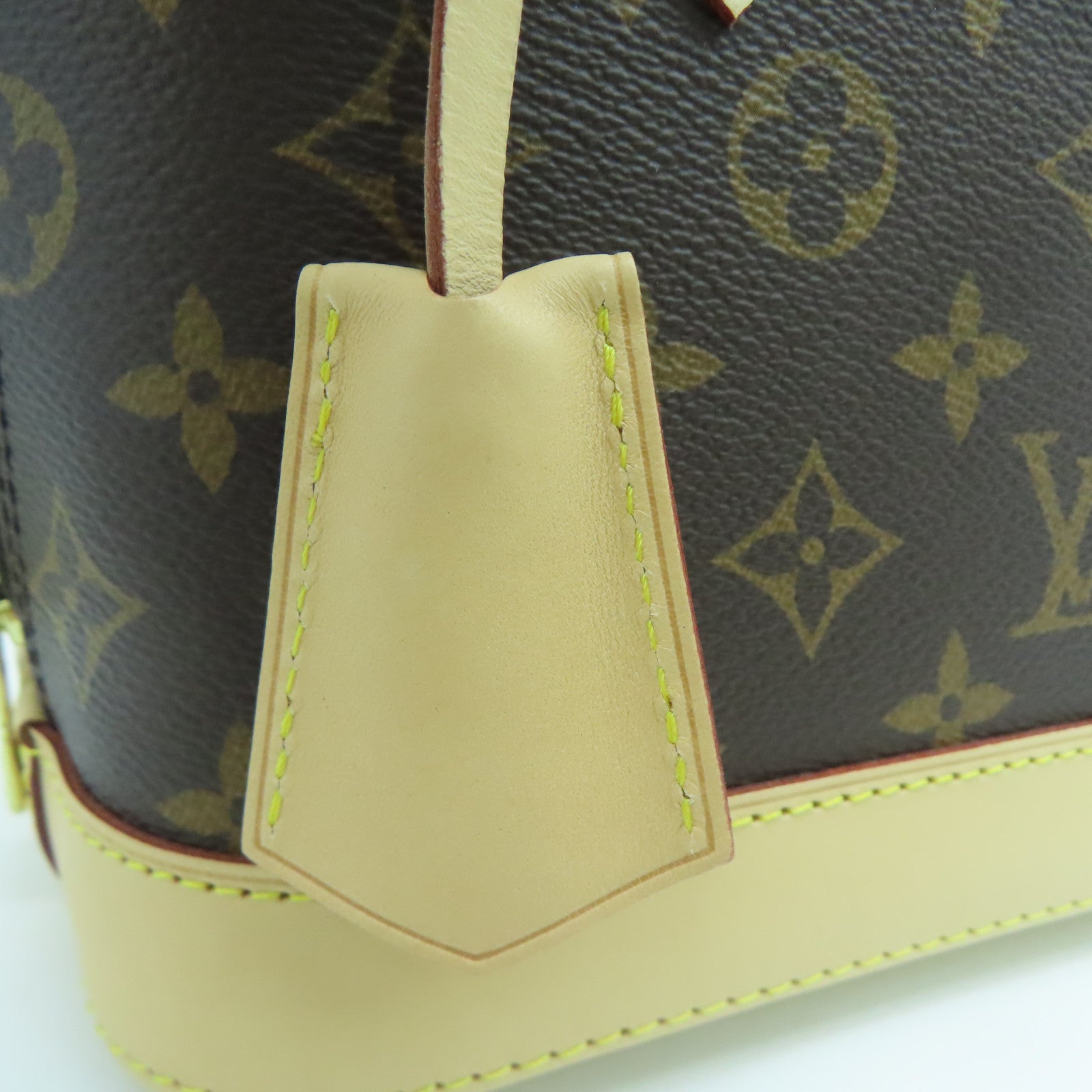 LOUIS VUITTON Monogram Alma BB金扣手挽肩背两用袋啡色
