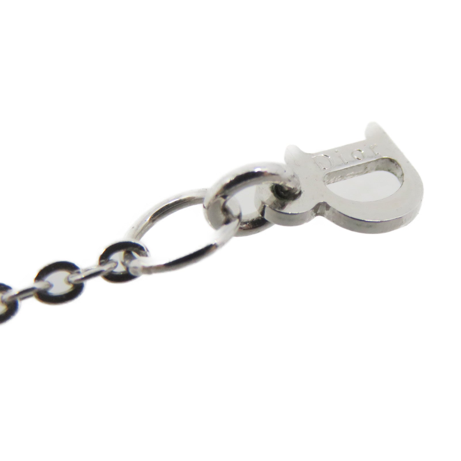 Dior Metal Necklace Pink/Silver